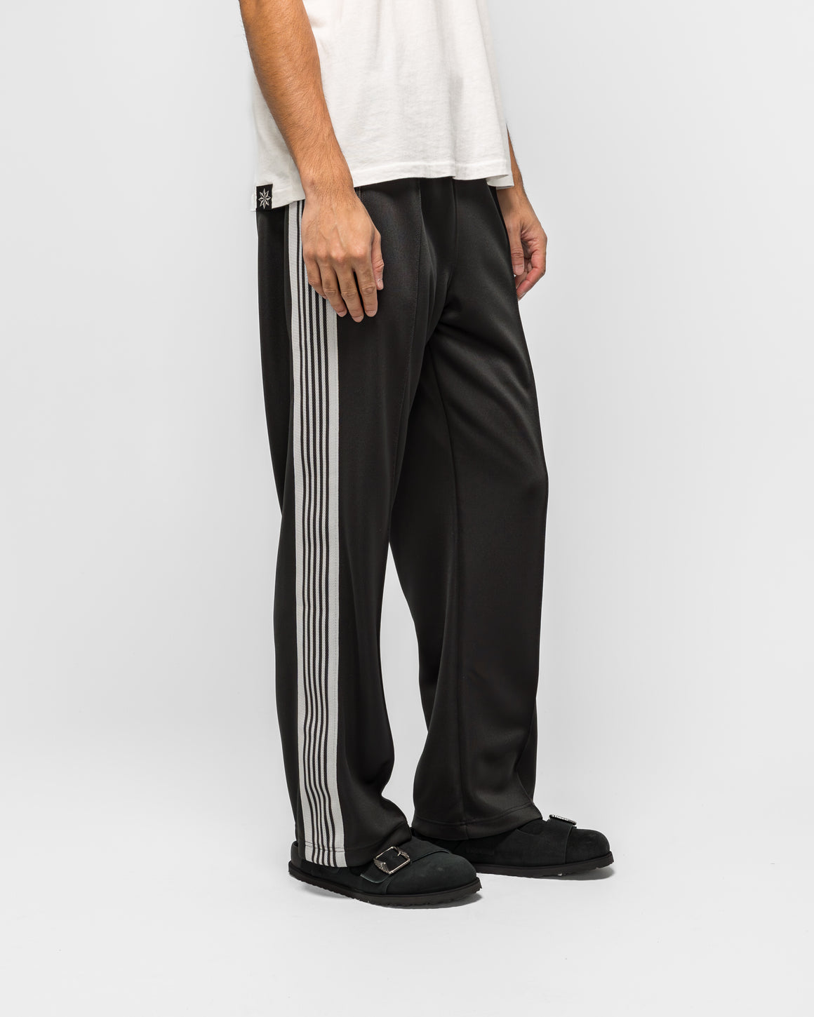 Needles - Track Pant - Charcoal Poly Smooth | UP THERE