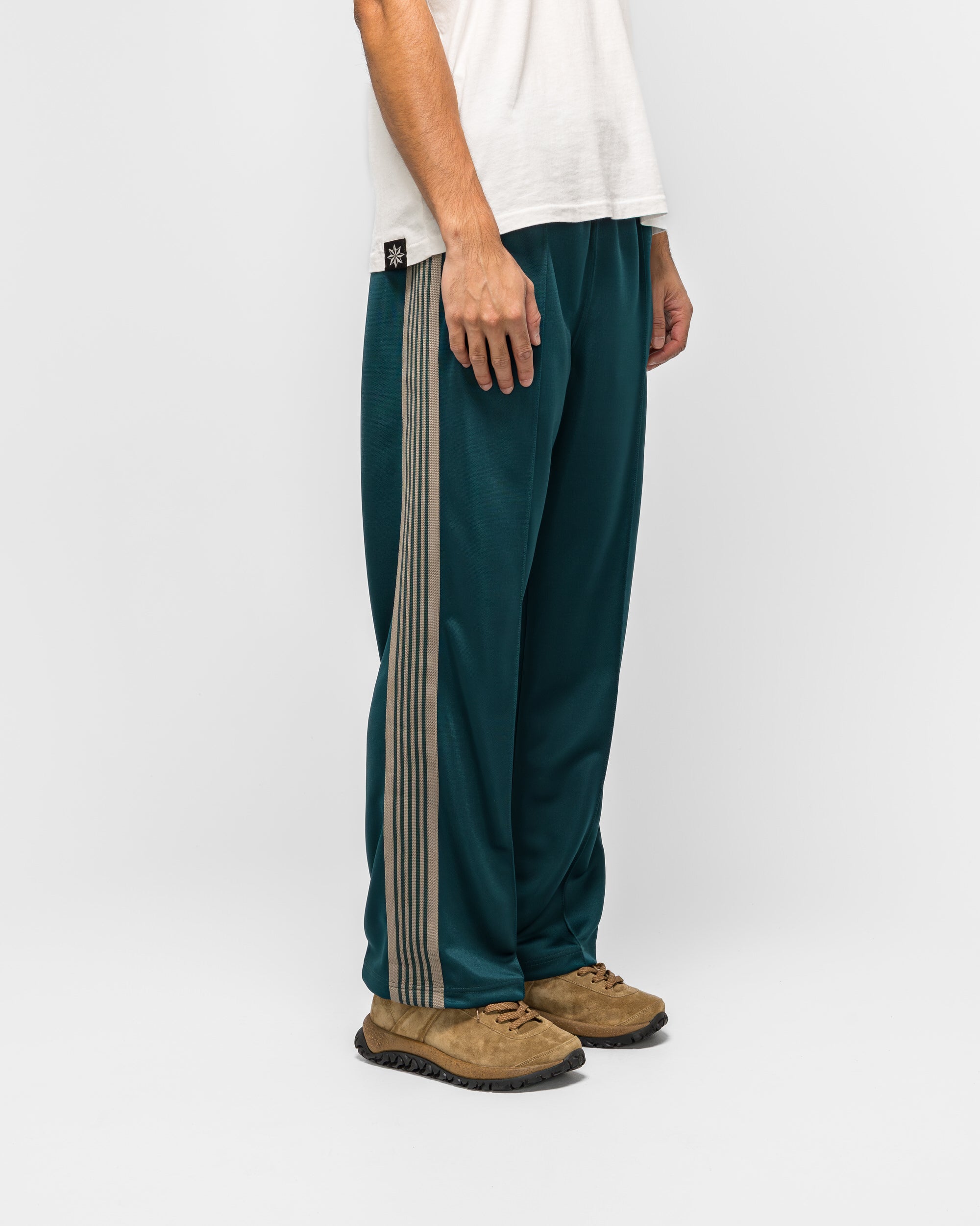 Needles track pant STUDIOS別注 green Needles - Track Pant - Green Poly Smooth | UP THERE