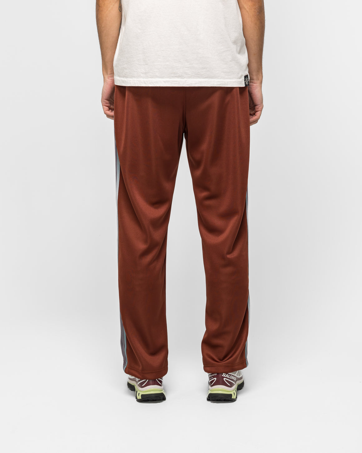 Needles - Track Pant - Rust Poly Smooth | UP THERE