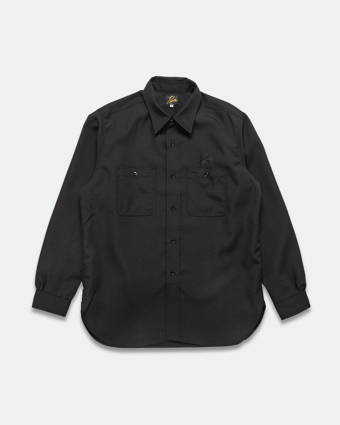 Needles - Work Shirt - Black PE/W Gabardine - UP THERE