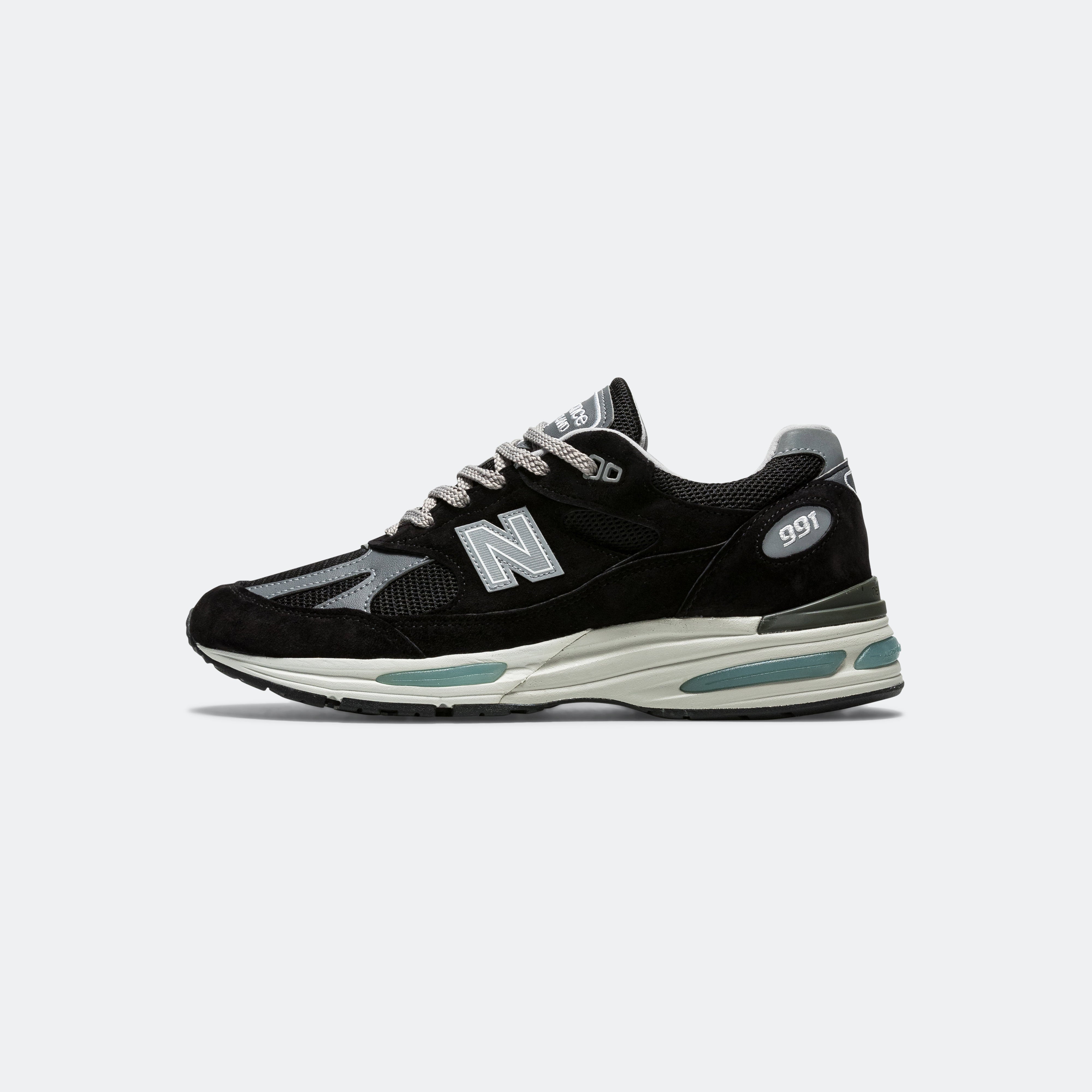 New Balance 991v2 MADE in UK 'Black/Grey' – U991BK2 | UP THERE