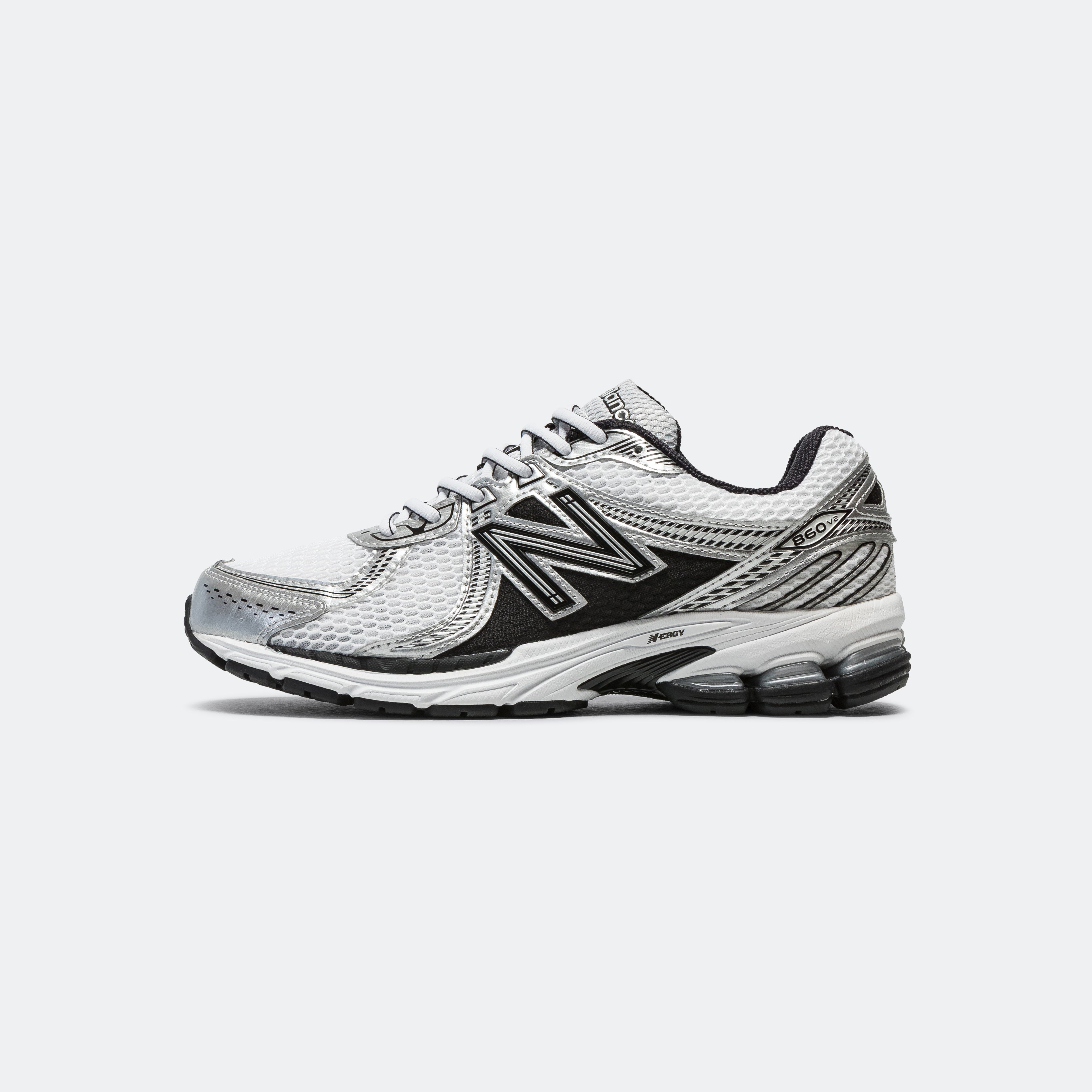 New Balance 860v2 White/Silver/Black - ML860XD | Up There | UP THERE