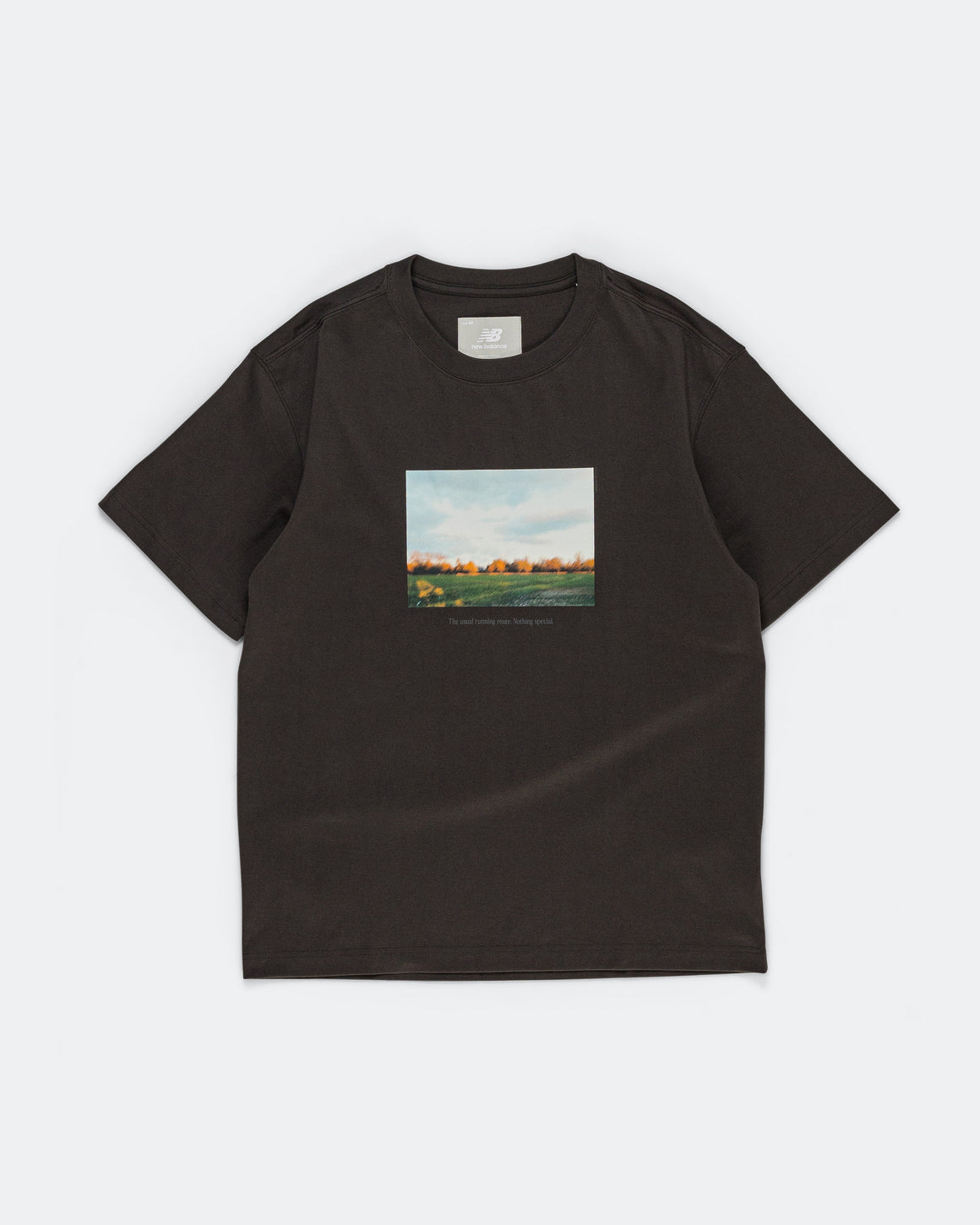 New Balance - NB GREY Graphic T-Shirt - Black - UP THERE
