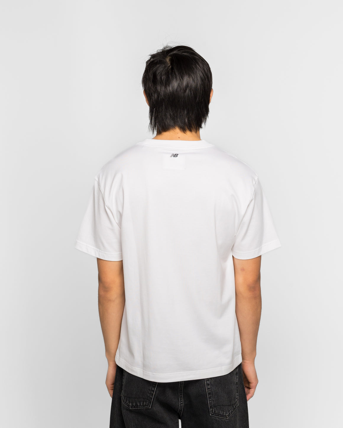 New Balance - NB GREY Graphic T-Shirt - White - UP THERE