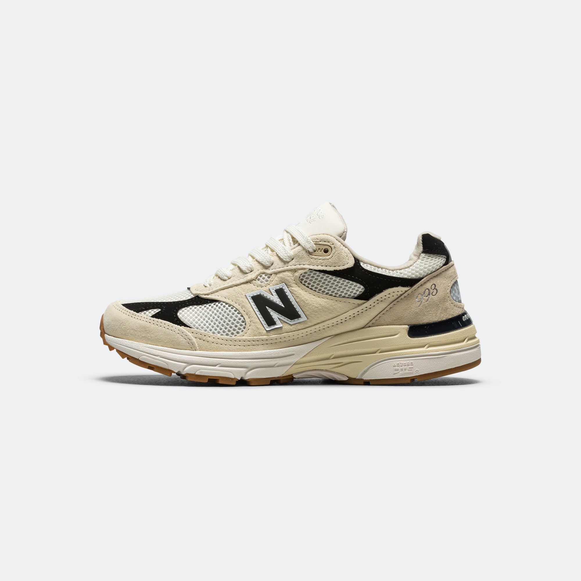 New Balance 993 Sea Salt Cream Black U993WS UP THERE
