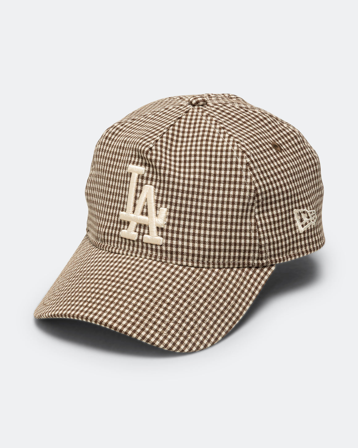 New Era - 9Twenty A Frame - Los Angeles Dodgers/Check Brown - UP THERE