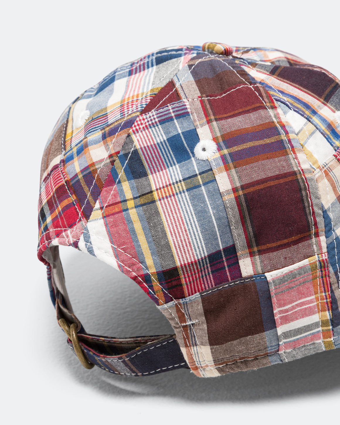 New Era - 9TWENTY Long Visor Madras Plaid - New York Yankees - UP THERE