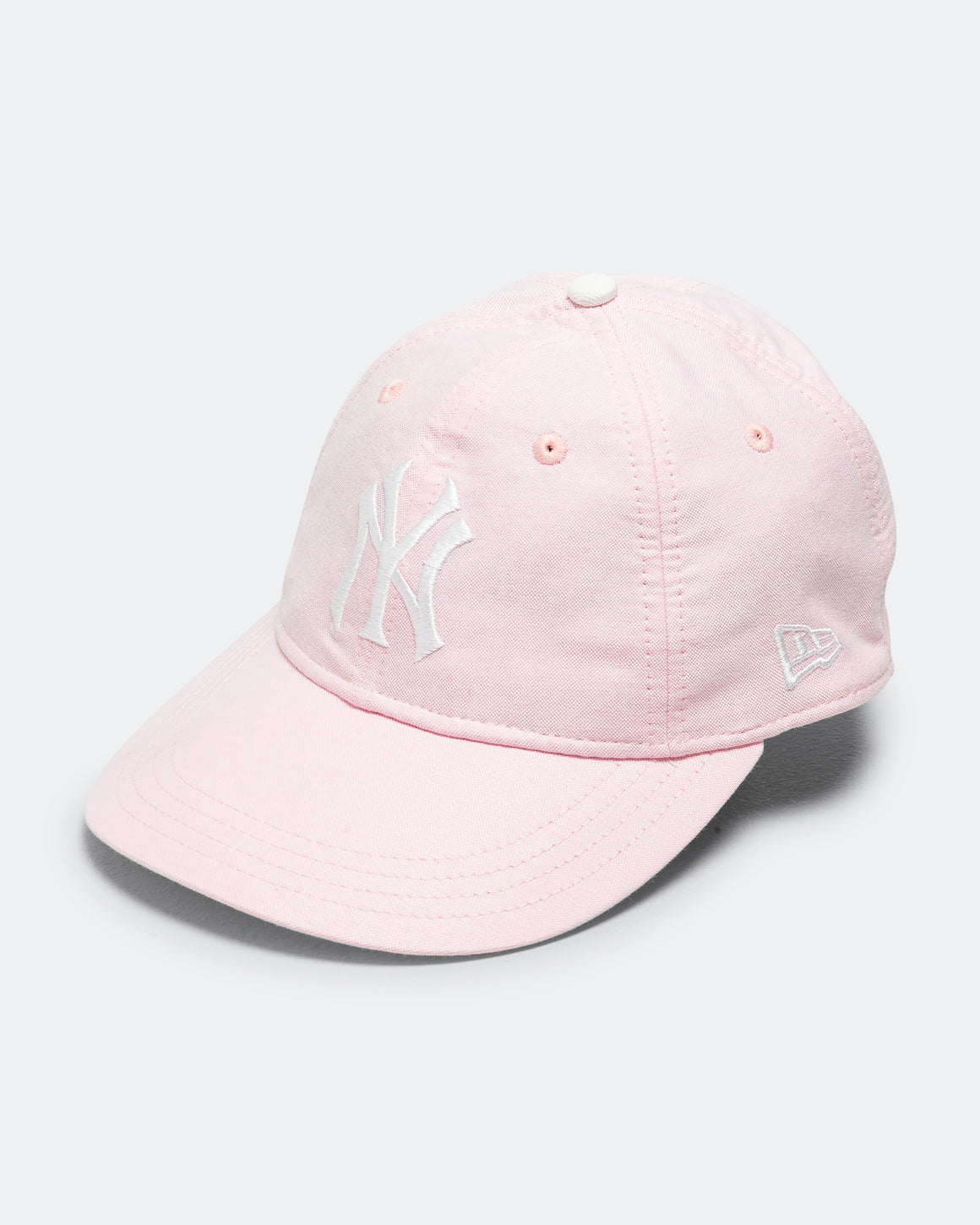 New Era - 9Twenty Long Visor - New York Yankees/Pink Oxford - UP THERE