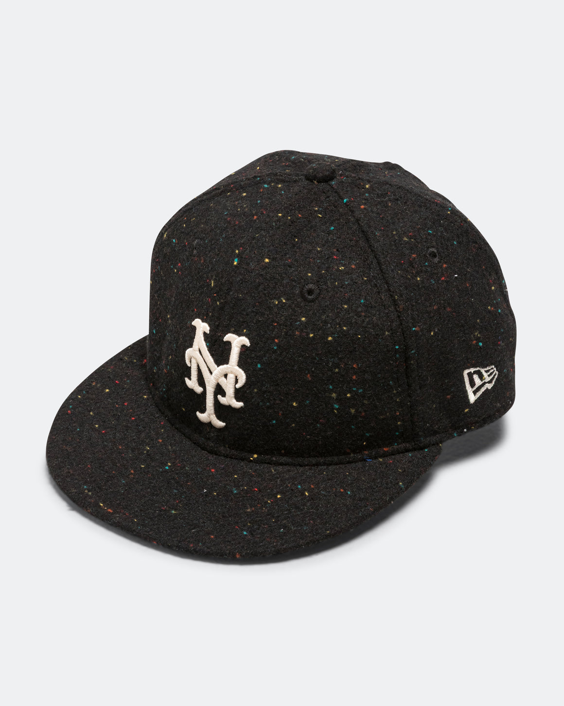 New Era - Retro Crown 9Fifty - New York Mets/Black Speckled Wool - UP THERE