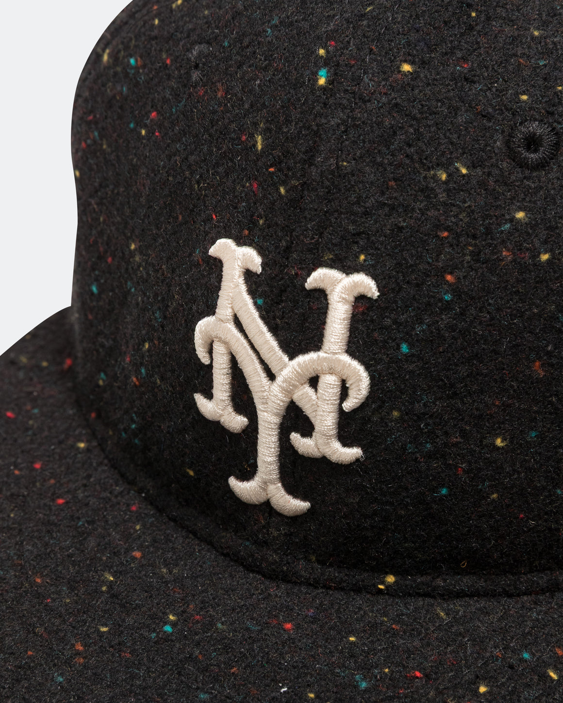 New Era - Retro Crown 9Fifty - New York Mets/Black Speckled Wool - UP THERE