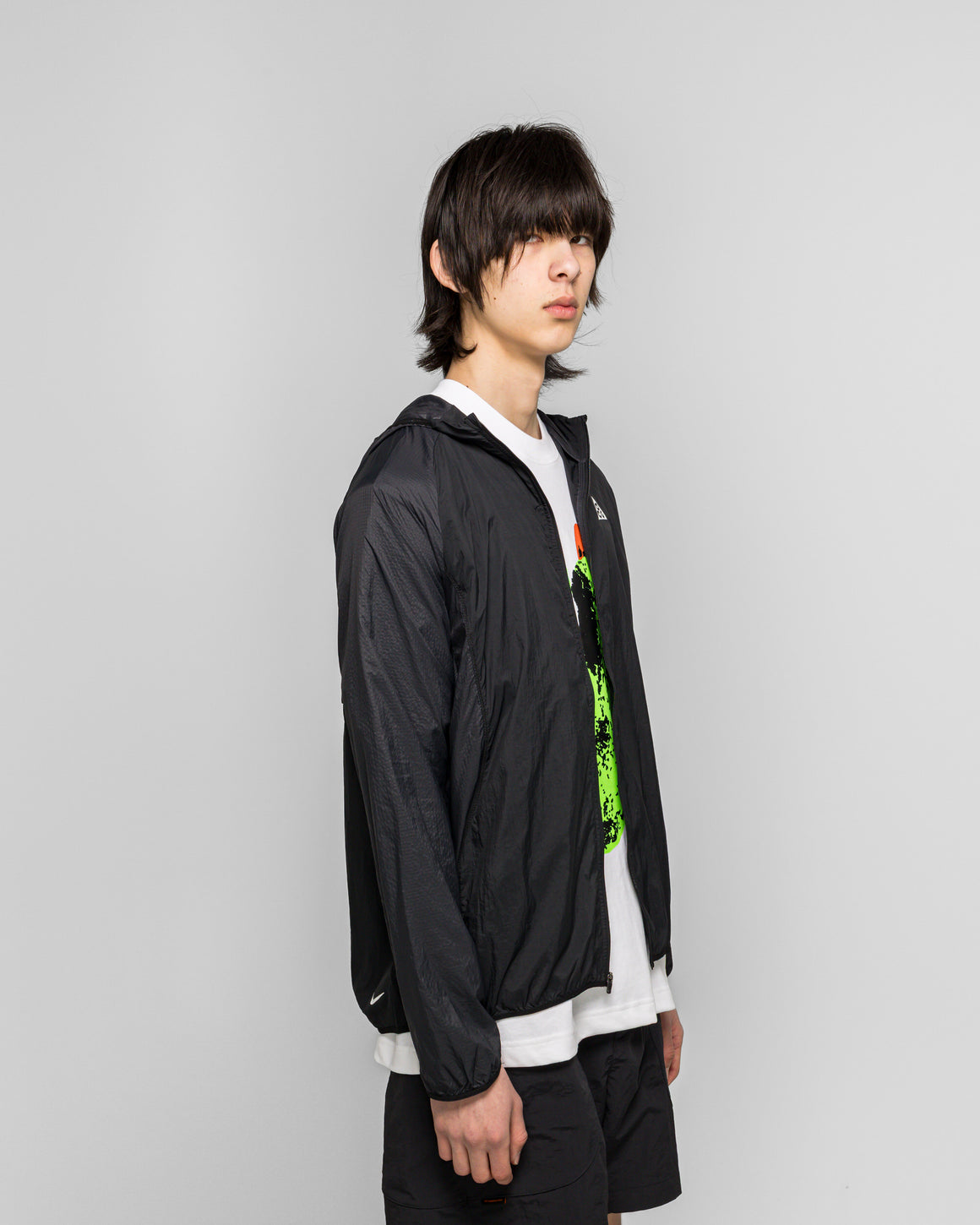 Nike ACG - ACG "Aireez" UV Protection Jacket - Black/Black-Summit White - UP THERE