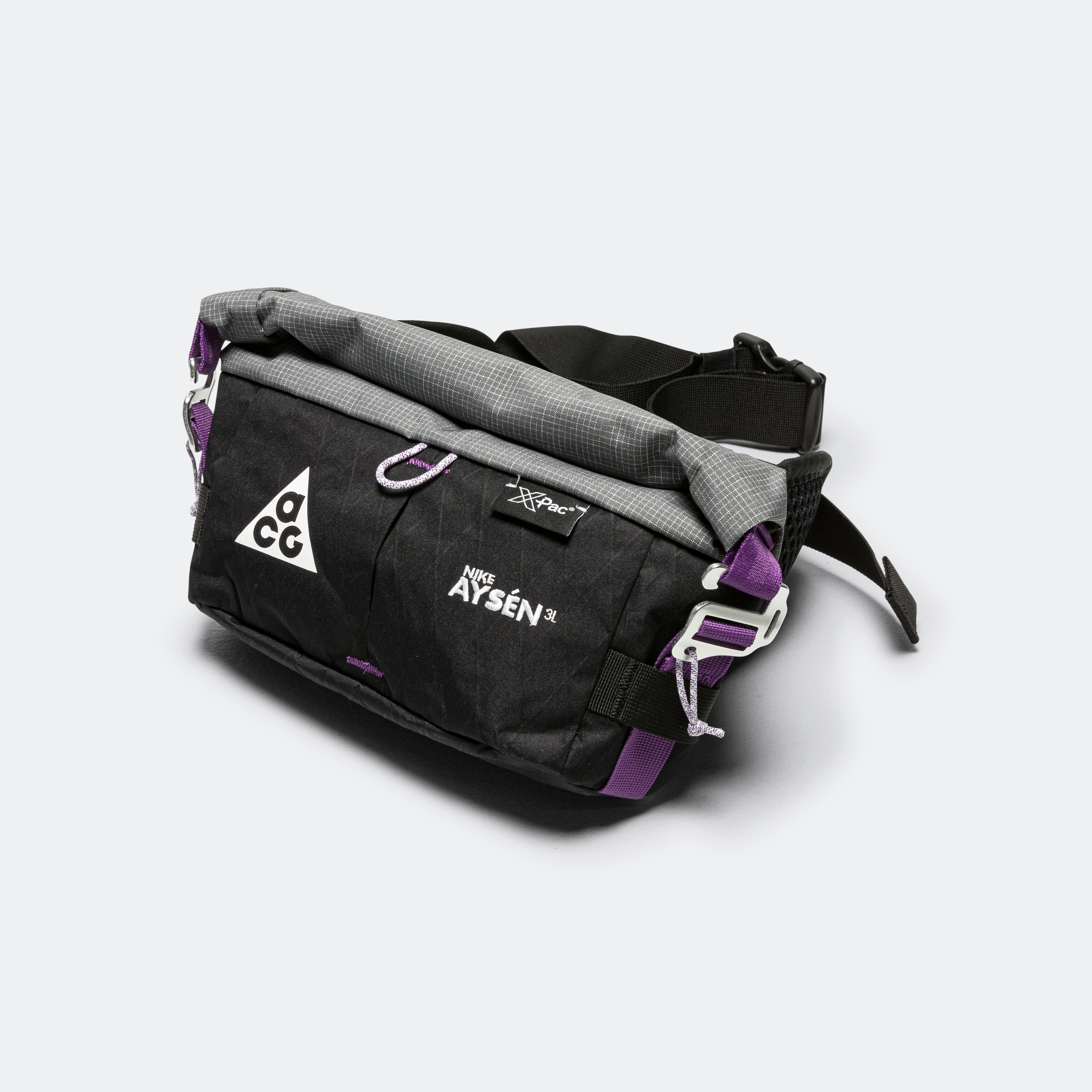 Nike ACG Aysén 3L Fanny Pack - Black/Cool Grey-White | UP THERE