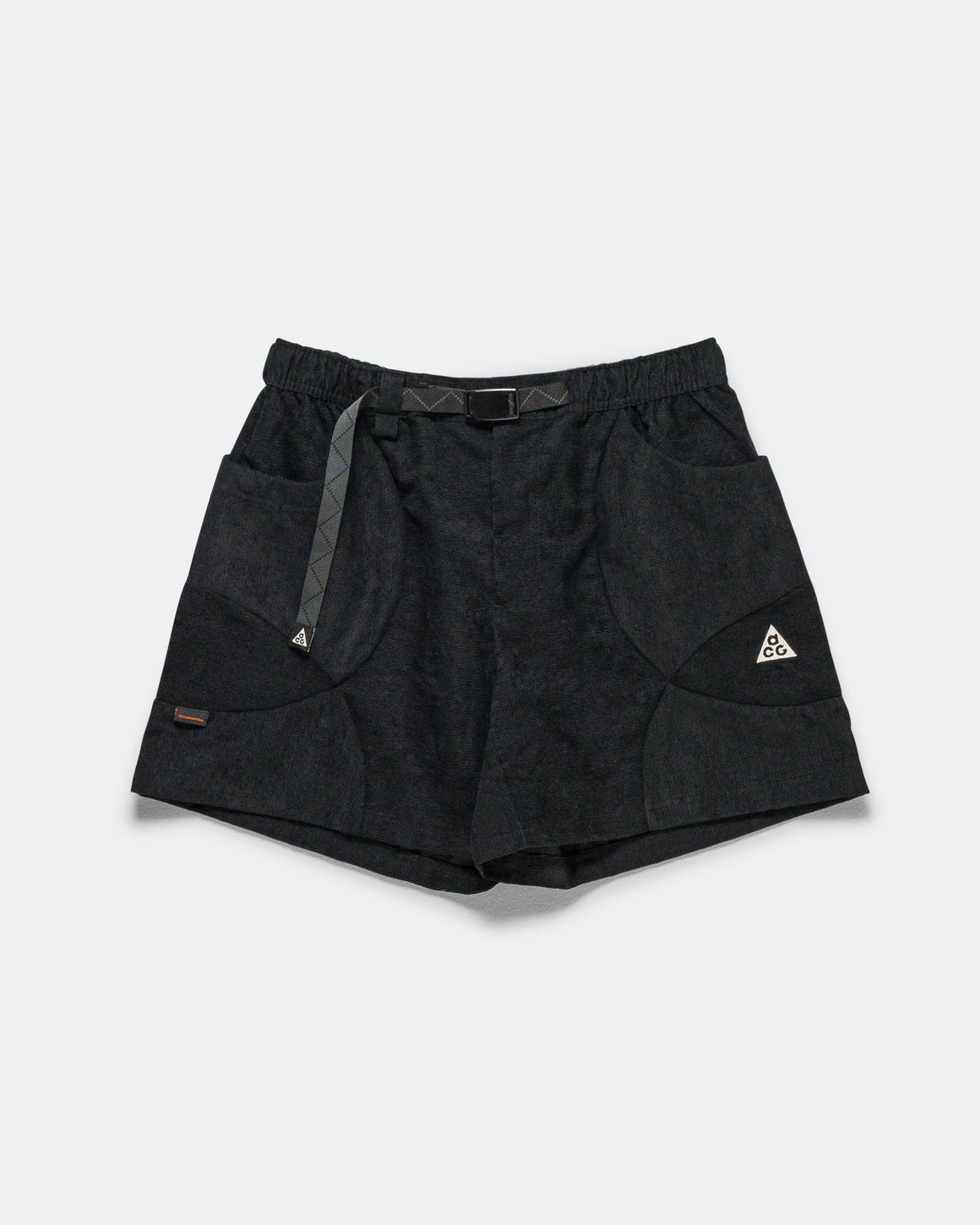 Nike ACG - ACG 'Dolomiti' Corduroy Shorts - Black/Black-Summit White - UP THERE