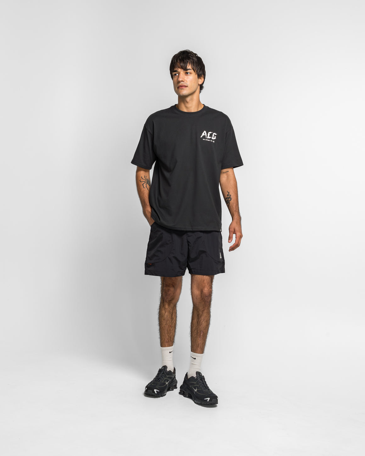 Nike ACG - Dolomiti Short - Mineral Slate/Black Spruce-Summit White - UP THERE