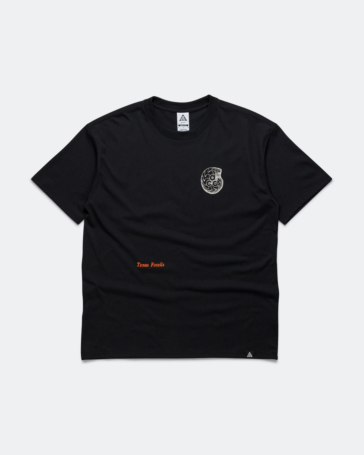 Nike ACG - Dri-FIT 'Fossils' SS Tee - Black - UP THERE