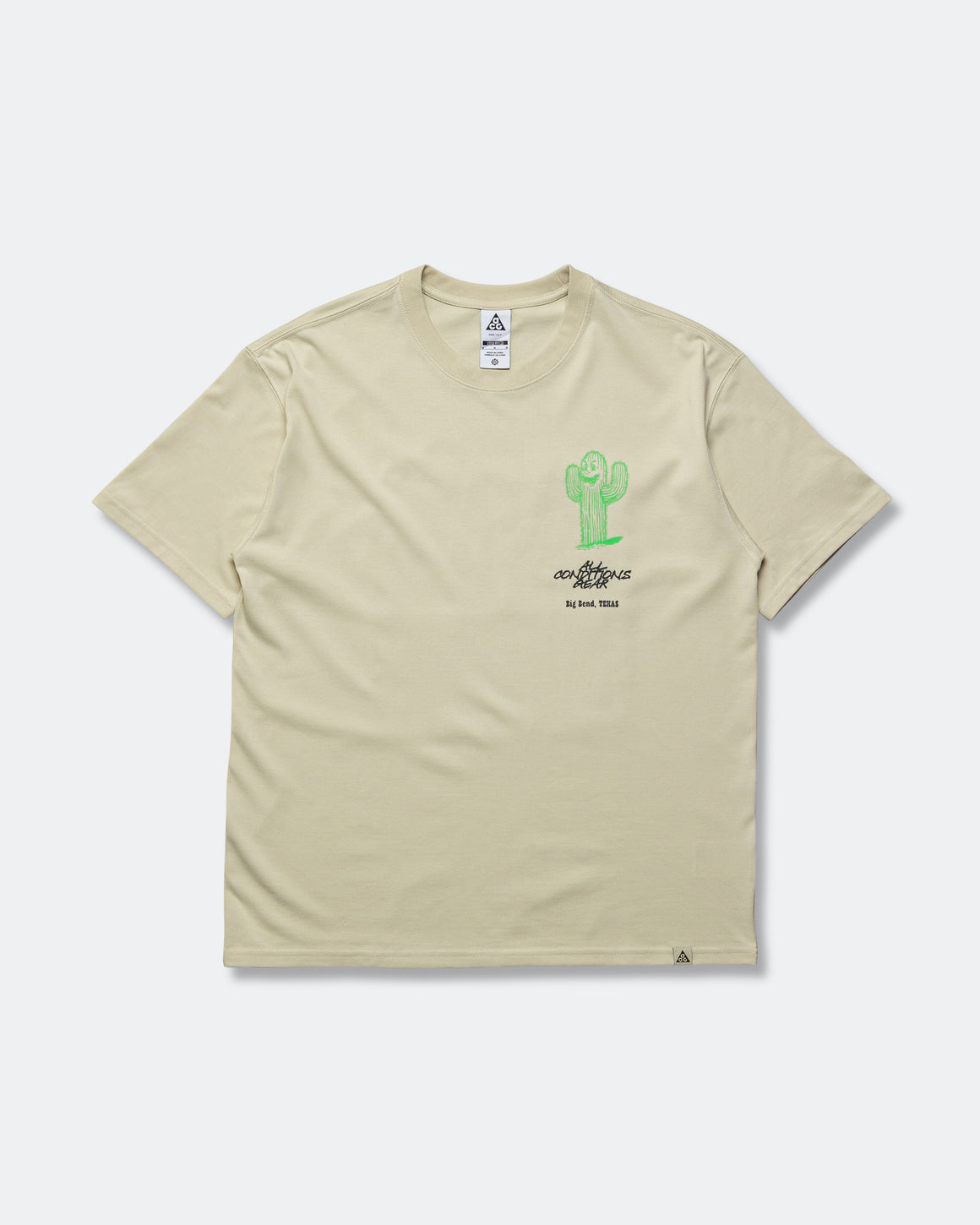 Nike ACG - Dri-FIT 'Cactus' SS Tee - Light Khaki - UP THERE