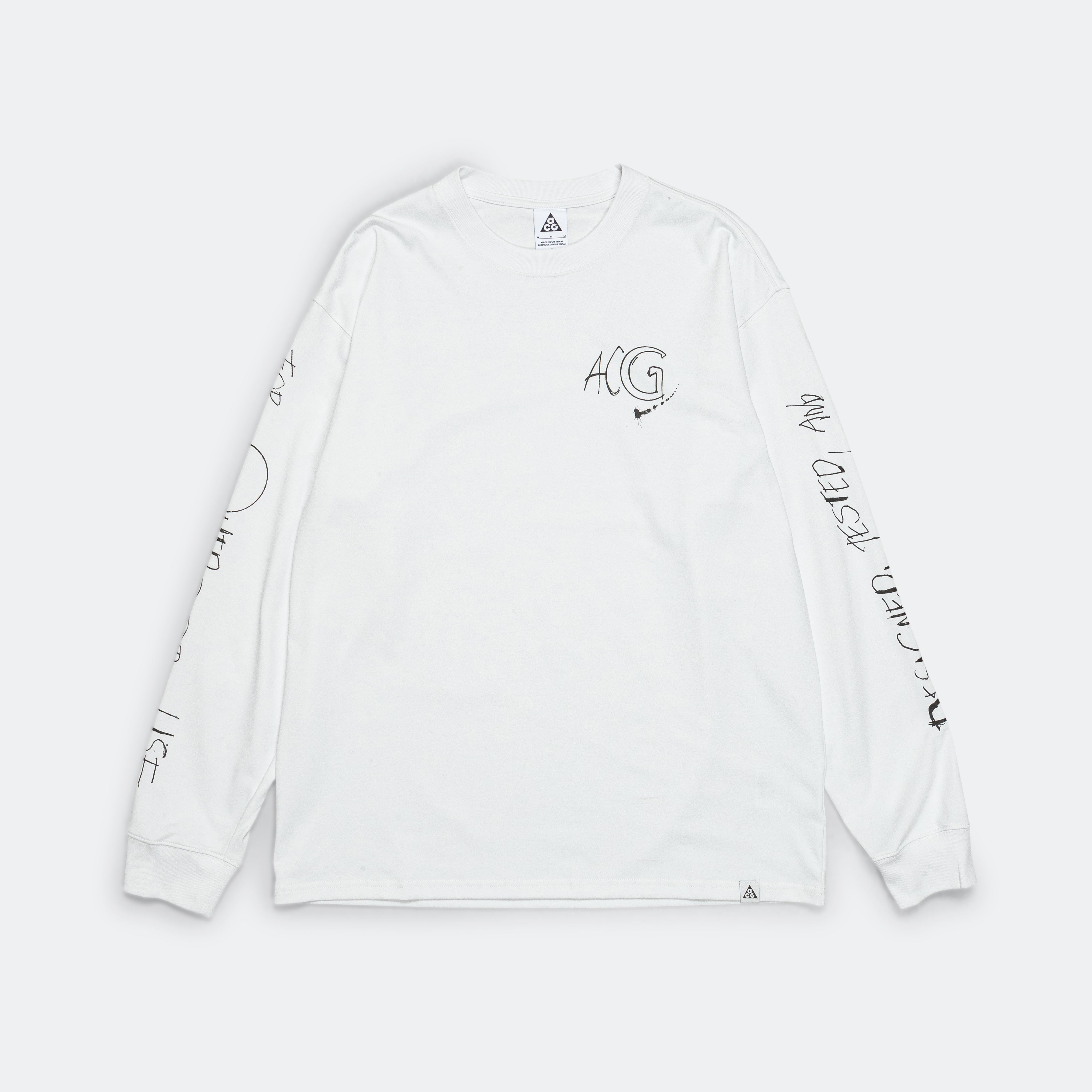 Nike ACG NRG Tee LS RS2 - Summit White | UP THERE