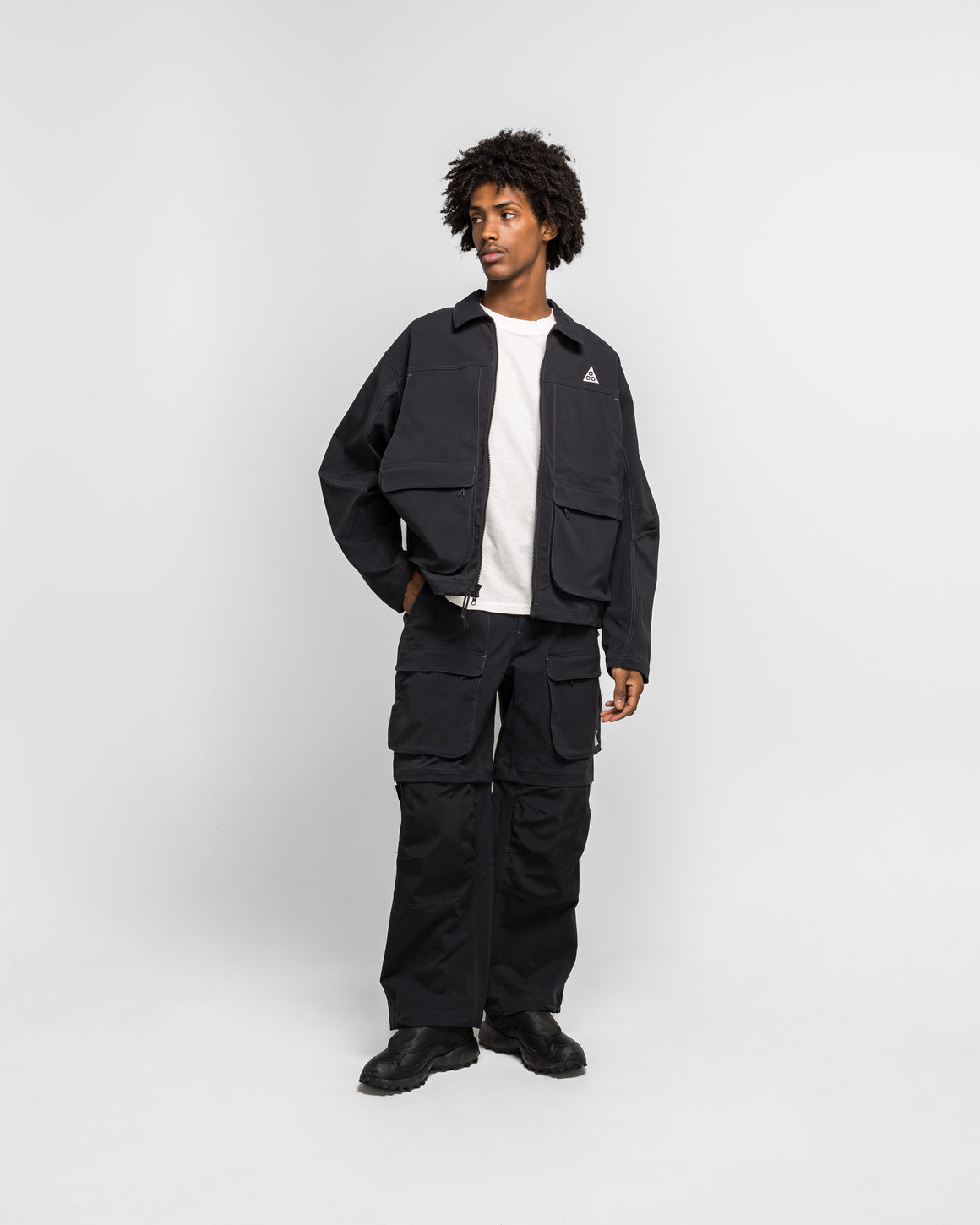 Nike ACG - Smith Summit Jacket - Black/Anthracite/Summit White - UP THERE