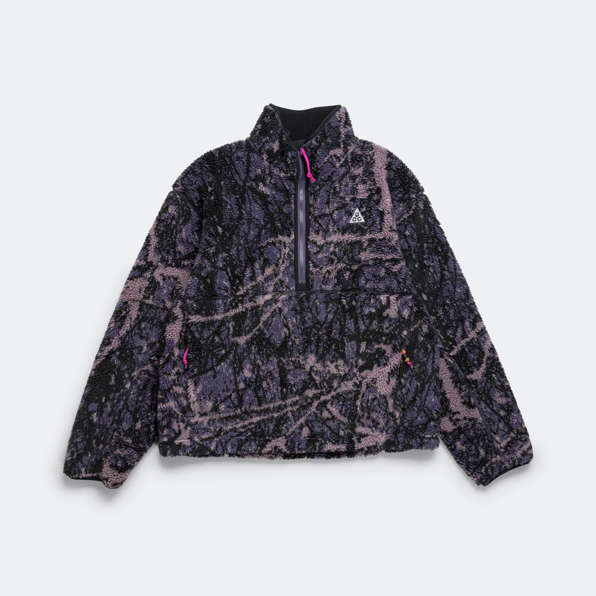 windproof nike acg gray and pink
