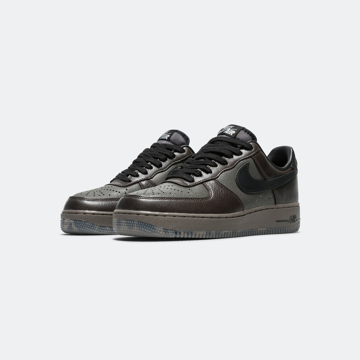 Nike - Air Force 1 Low - Black Tea/Black-Petra Brown - UP THERE