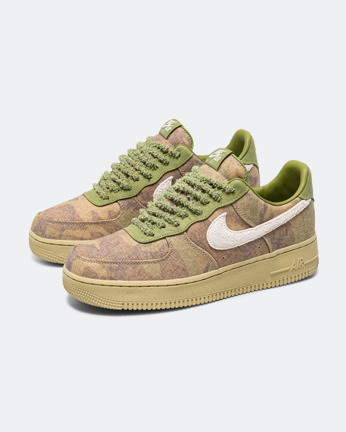 Nike - Air Force 1 Low QS Camo - Asparagus/Wheat Grass - UP THERE