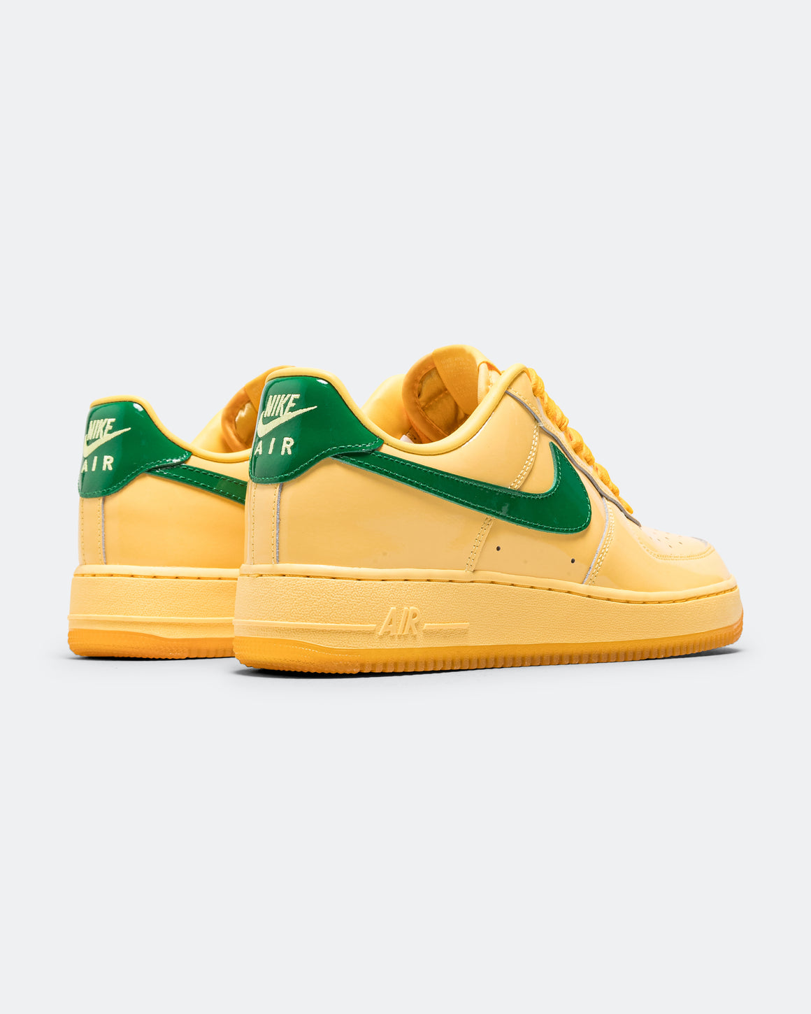 Nike - Air Force 1 Low - Topaz Gold/Pine Green-Lt laser Orange - UP THERE