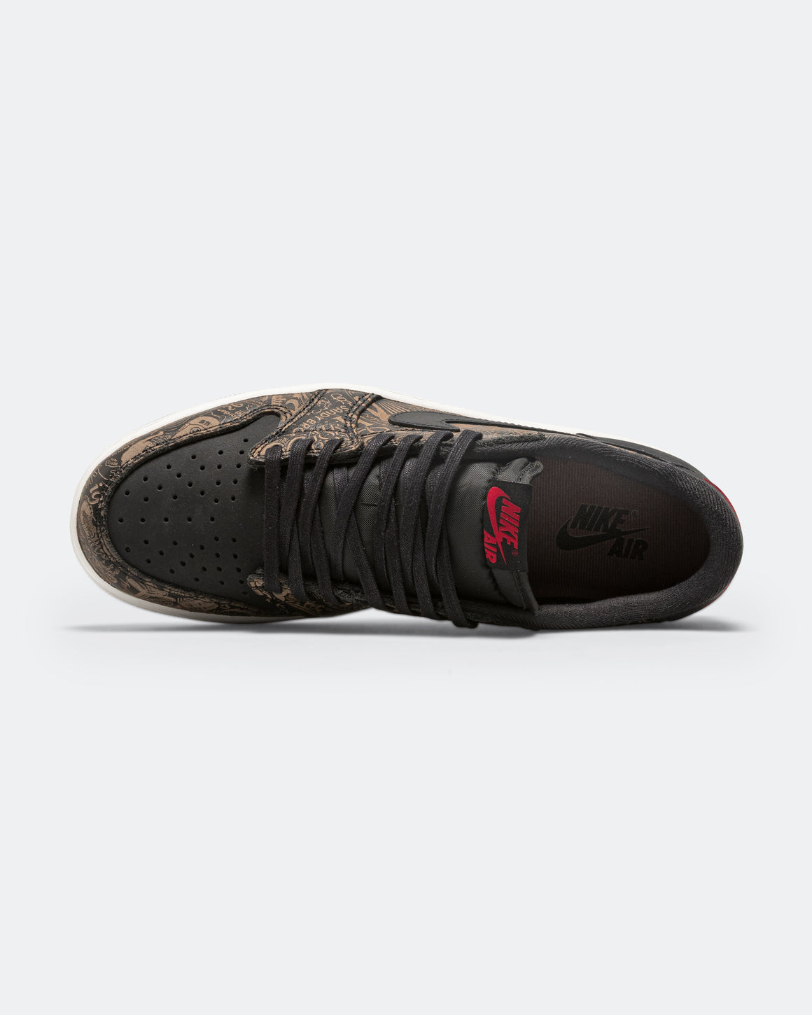 Jordan - Air Jordan 1 Low OG 'Laser' - Black/Varsity Red-Summit White - UP THERE