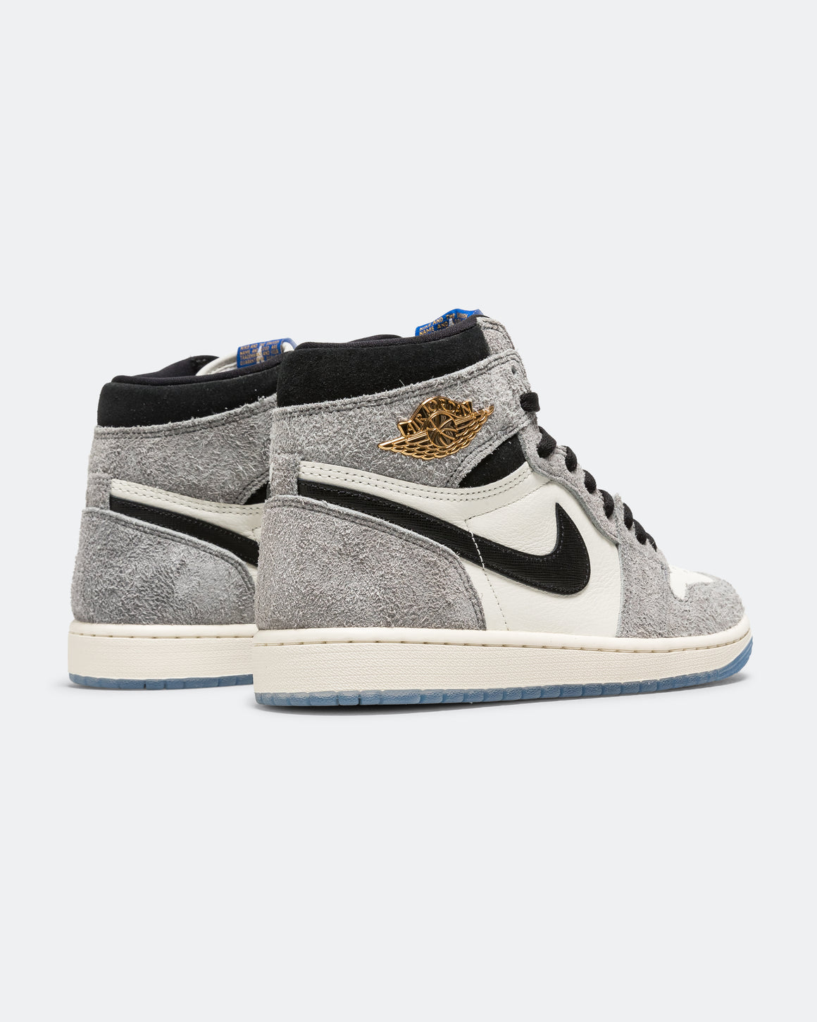 Jordan - Air Jordan 1 Retro High OG - Cool Grey/Black-Sail-Game Royal - UP THERE