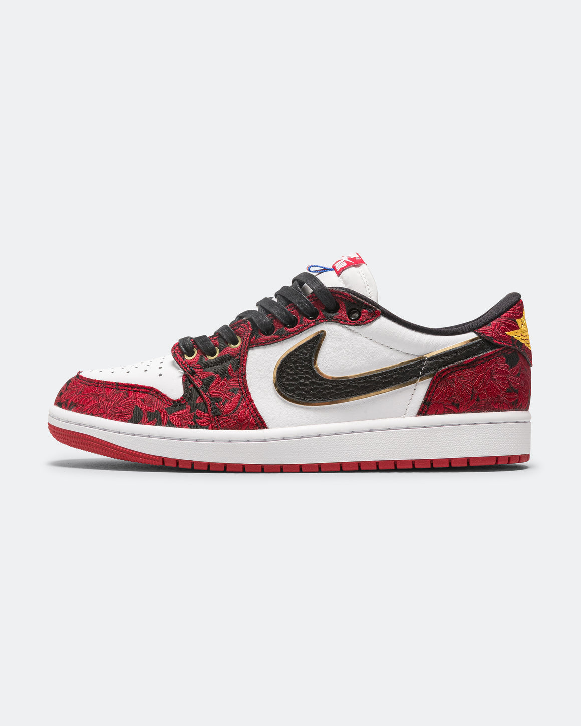 Nike - Air Jordan 1 Retro Low OG - Black/Varsity Red-Summit White - UP THERE