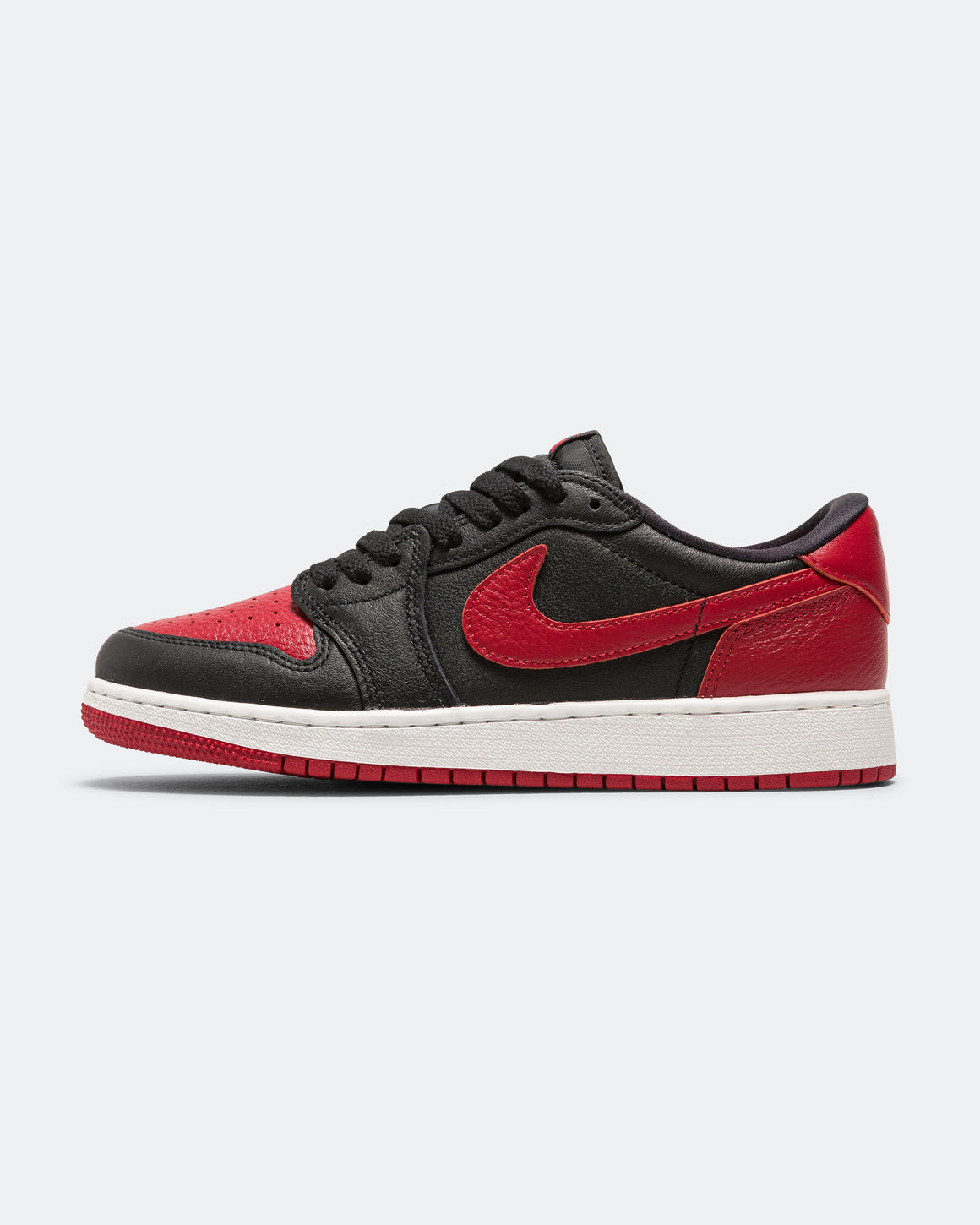 Jordan - Air Jordan 1 Retro Low OG (GS) - Black/Black-Varsity Red-Summit White - UP THERE