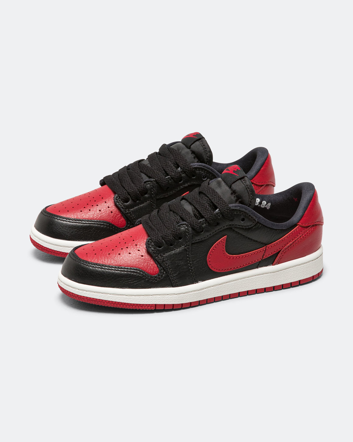 Jordan - Air Jordan 1 Retro Low OG (PS) - Black/Black-Varsity Red-Summit White - UP THERE