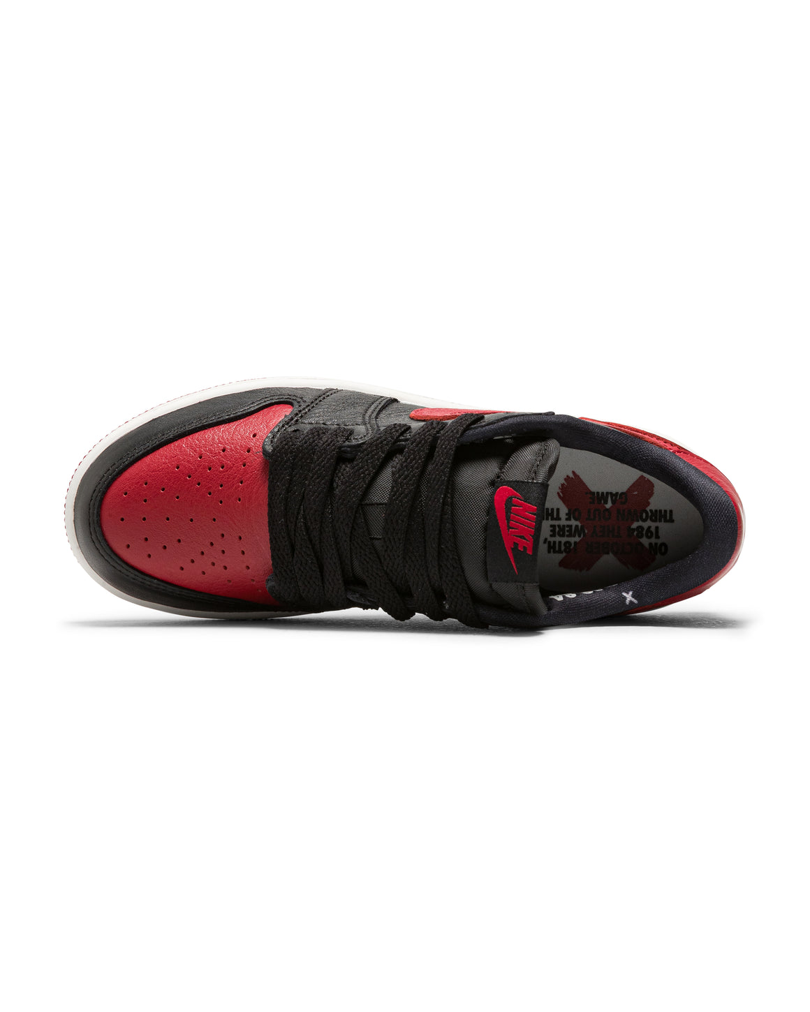 Jordan - Air Jordan 1 Retro Low OG (PS) - Black/Black-Varsity Red-Summit White - UP THERE