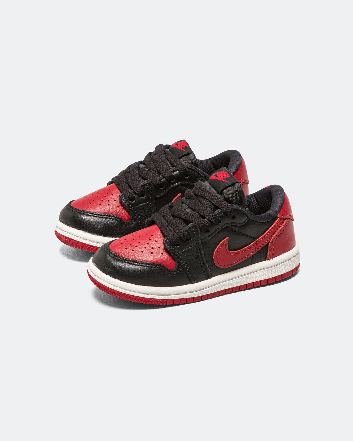 Jordan - Air Jordan 1 Retro Low OG (TD) - Black/Black-Varsity Red-Summit White - UP THERE