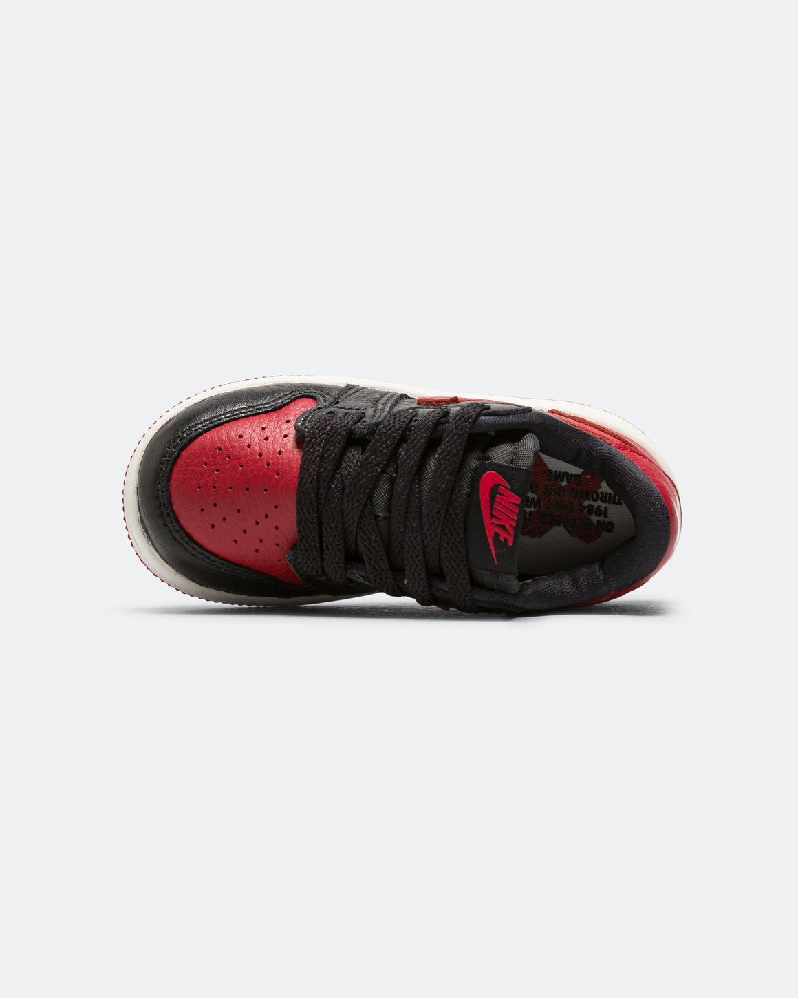 Jordan - Air Jordan 1 Retro Low OG (TD) - Black/Black-Varsity Red-Summit White - UP THERE