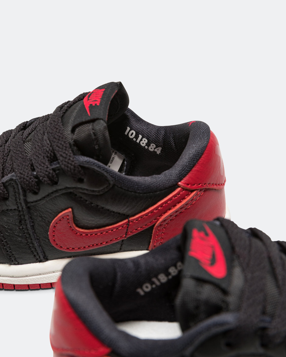 Jordan - Air Jordan 1 Retro Low OG (TD) - Black/Black-Varsity Red-Summit White - UP THERE