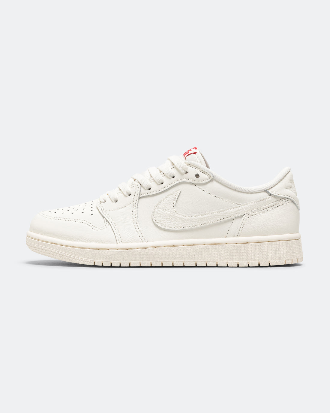 Jordan - Air Jordan 1 Retro Low - Sail/Sail-University Red - UP THERE