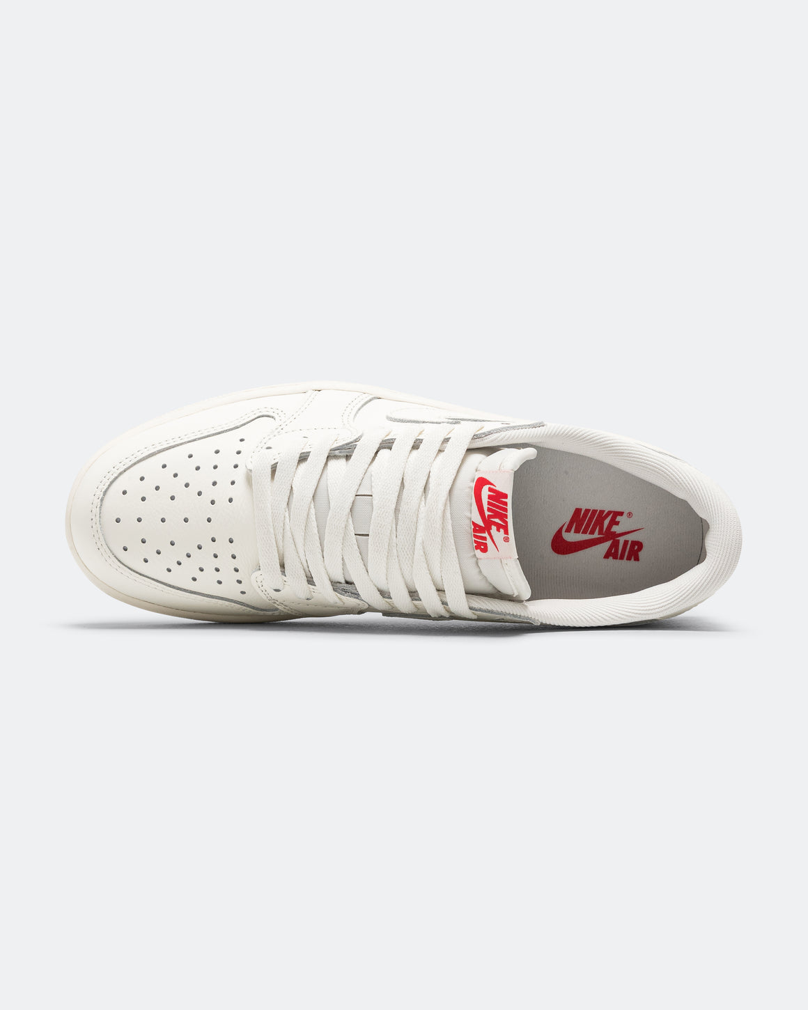 Jordan - Air Jordan 1 Retro Low - Sail/Sail-University Red - UP THERE