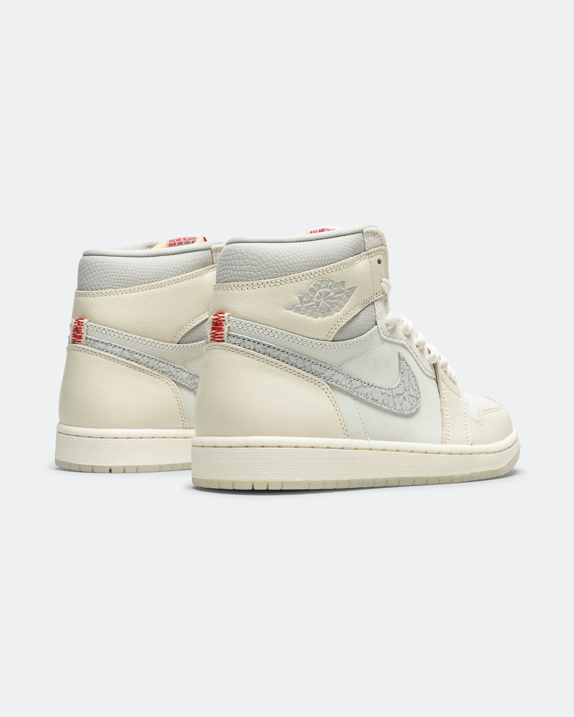 Jordan - Air Jordan 1 Retro - Sail/University Red-Pale Ivory - UP THERE
