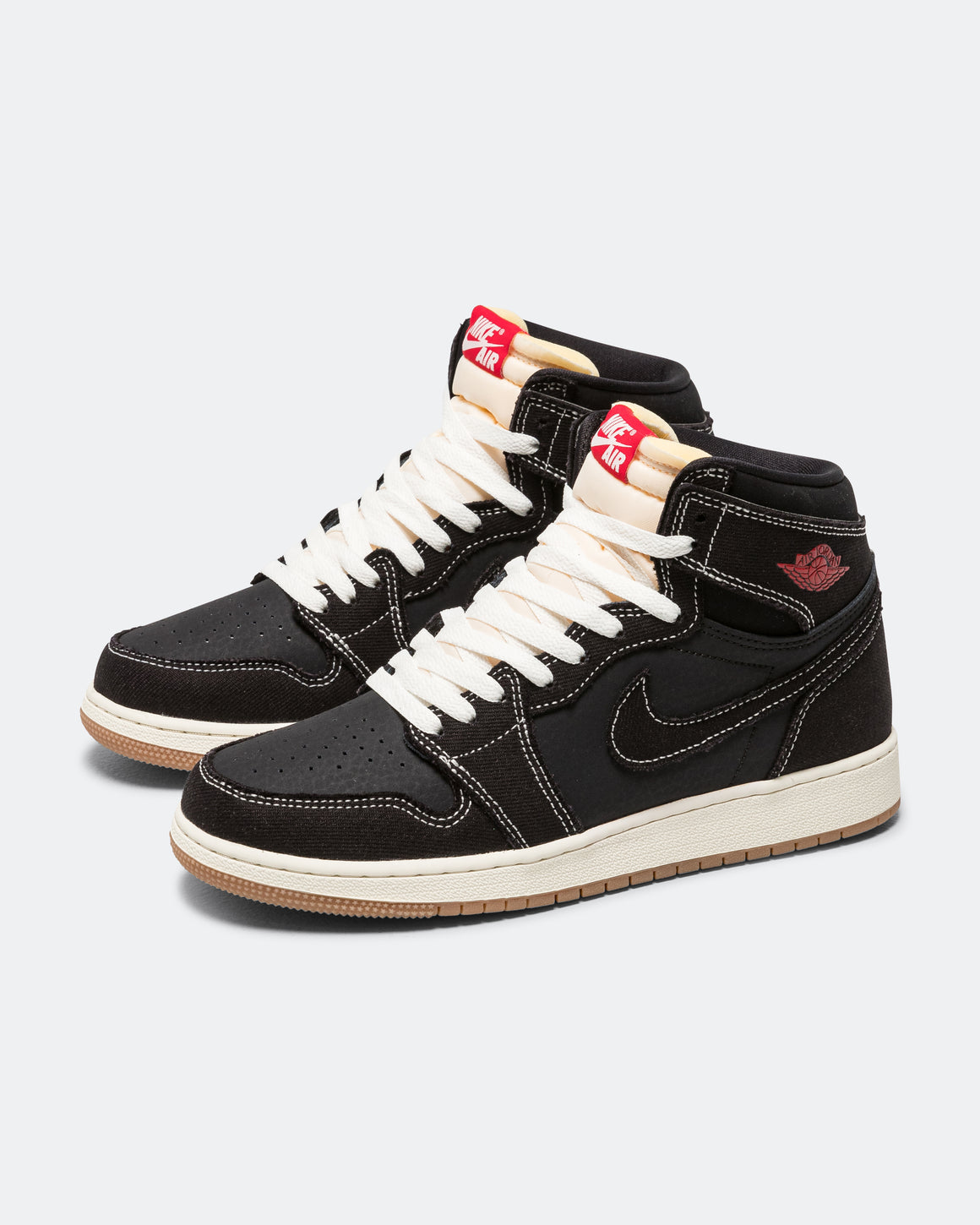 Jordan - Air Jordan 1 RTR High OG FC (GS) - Black/University Red-Sail-Gum Brown - UP THERE