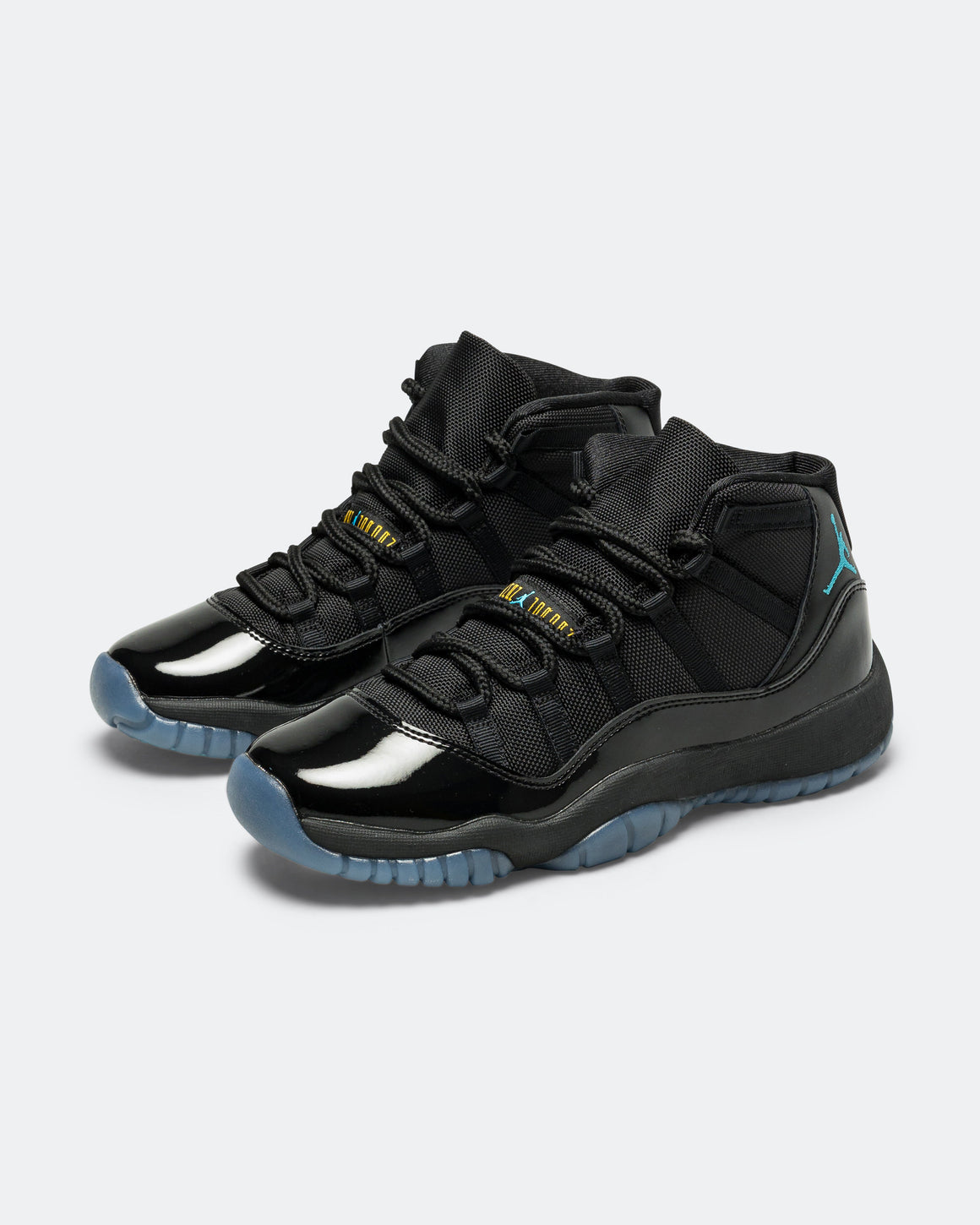 Jordan - Air Jordan 11 Retro (GS) - Black/Gamma Blue-Varsity Maize - UP THERE