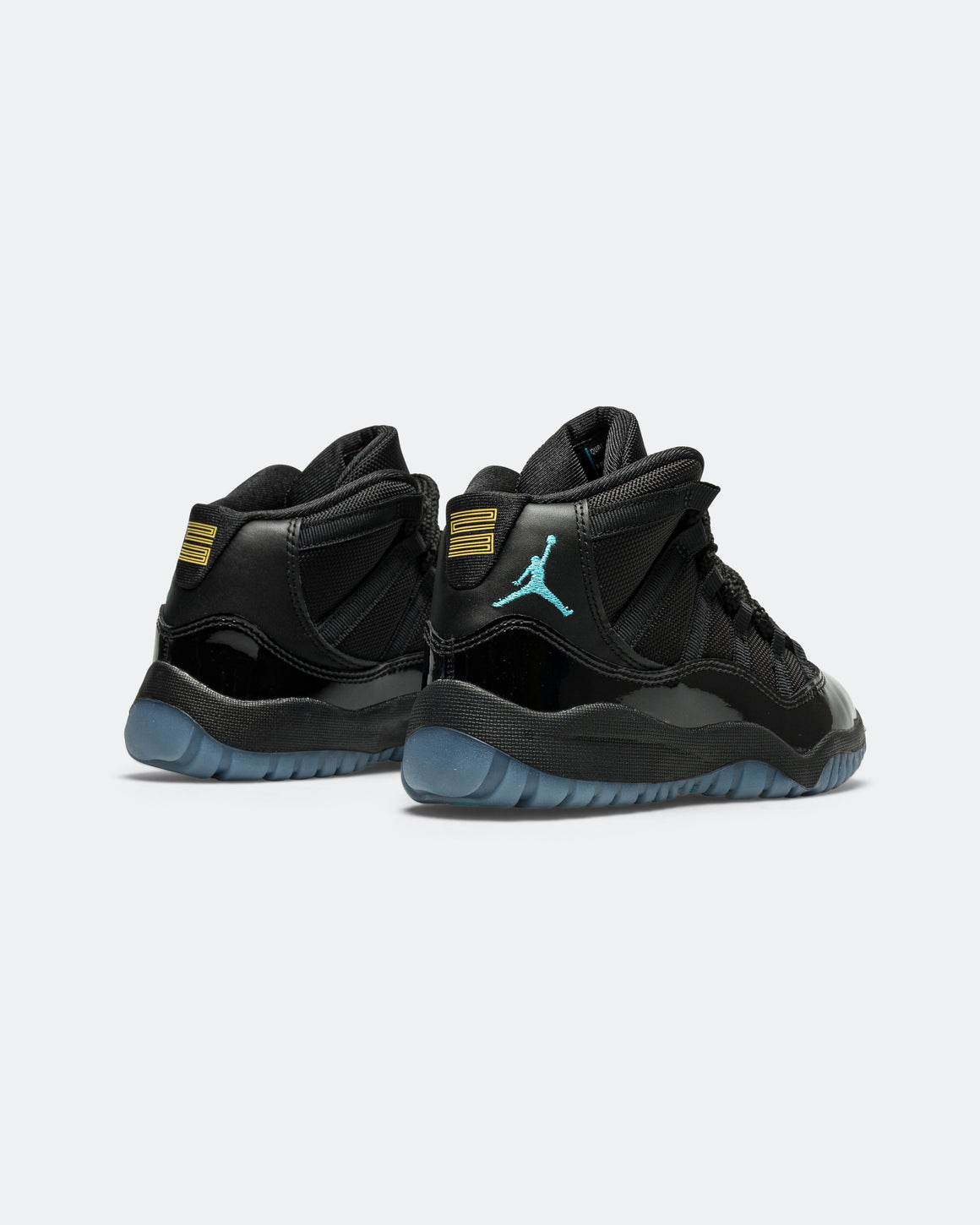 Jordan - Air Jordan 11 Retro (PS) - Black/Gamma Blue-Varsity Maize - UP THERE
