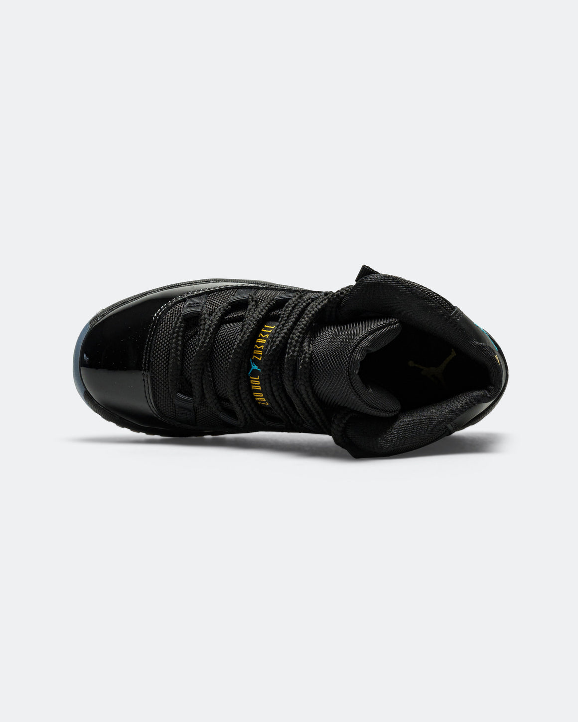 Jordan - Air Jordan 11 Retro (PS) - Black/Gamma Blue-Varsity Maize - UP THERE