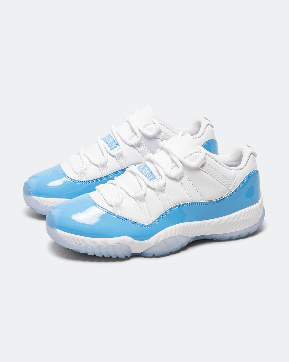 Jordan - Air Jordan 11 Retro Low - White/University Blue-Black - UP THERE