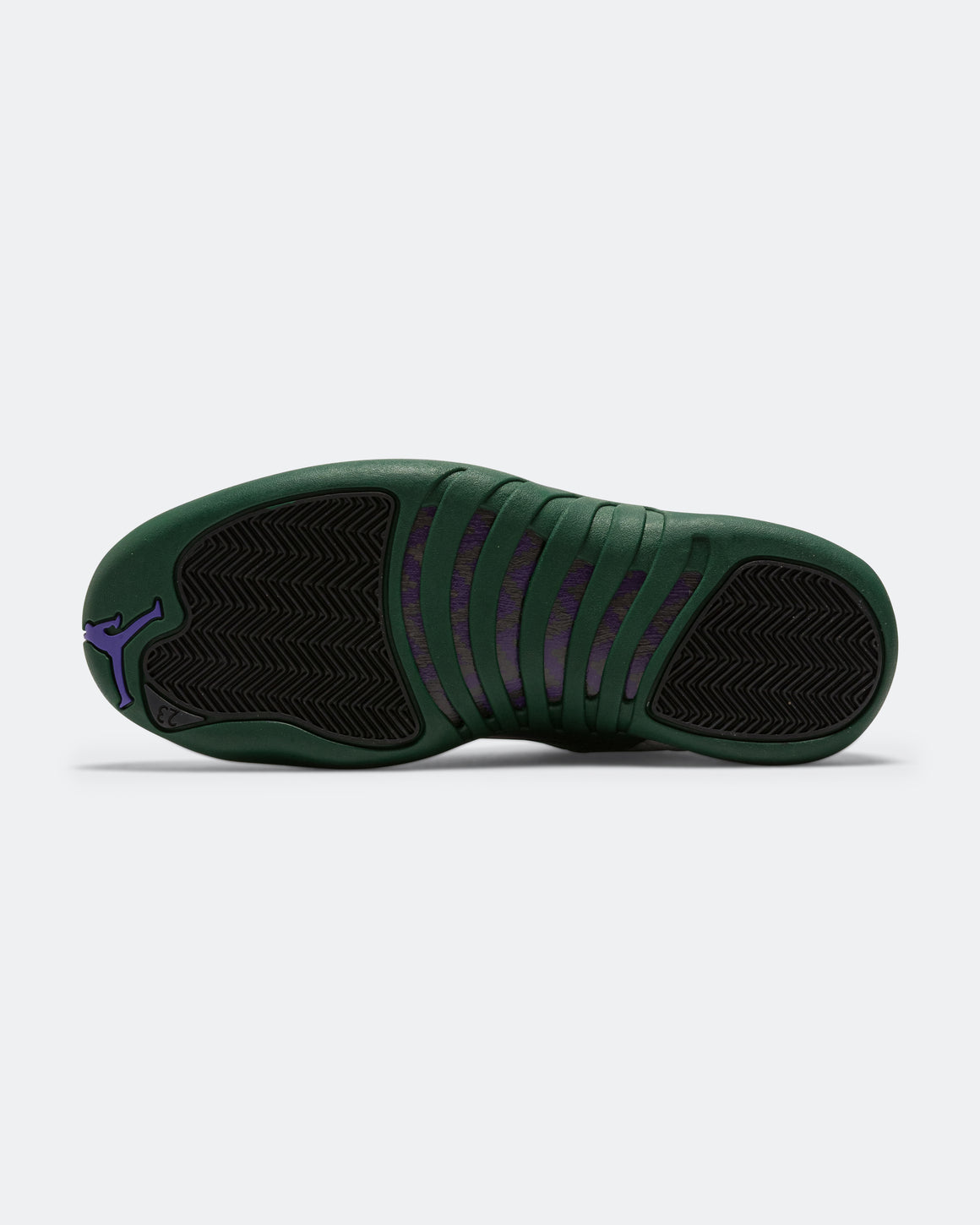 Jordan - Air Jordan 12 Retro - Summit White/Gorge Green-Fierce Purple - UP THERE