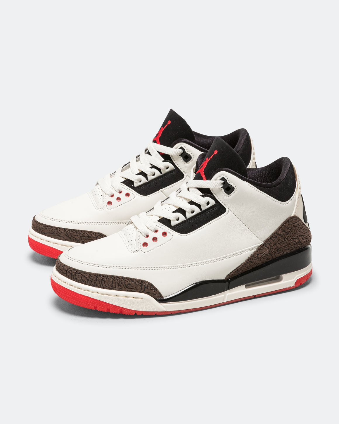 Jordan - Air Jordan 3 Retro OG - Sail/Black-University Red-Pale Ivory - UP THERE