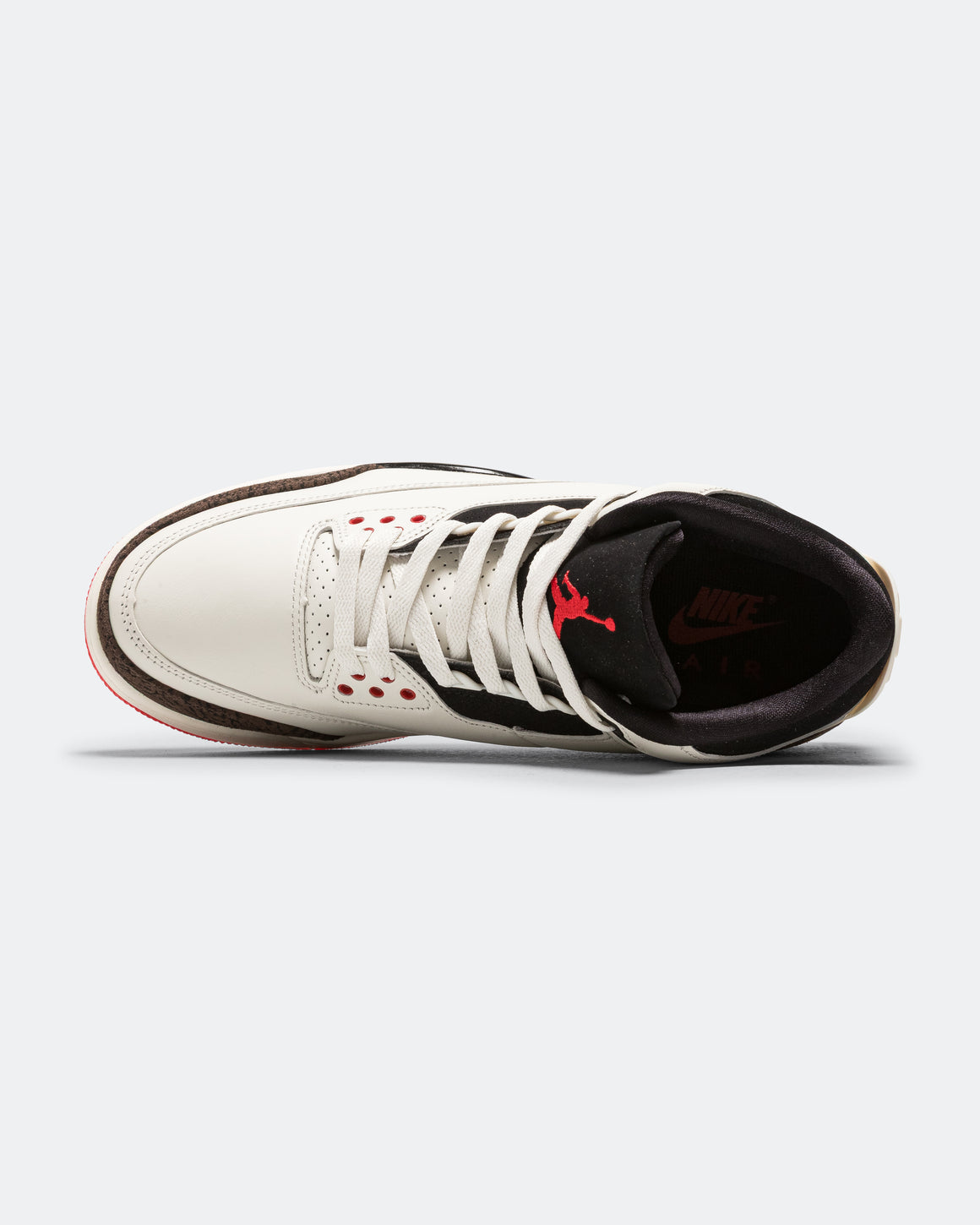 Jordan - Air Jordan 3 Retro OG - Sail/Black-University Red-Pale Ivory - UP THERE