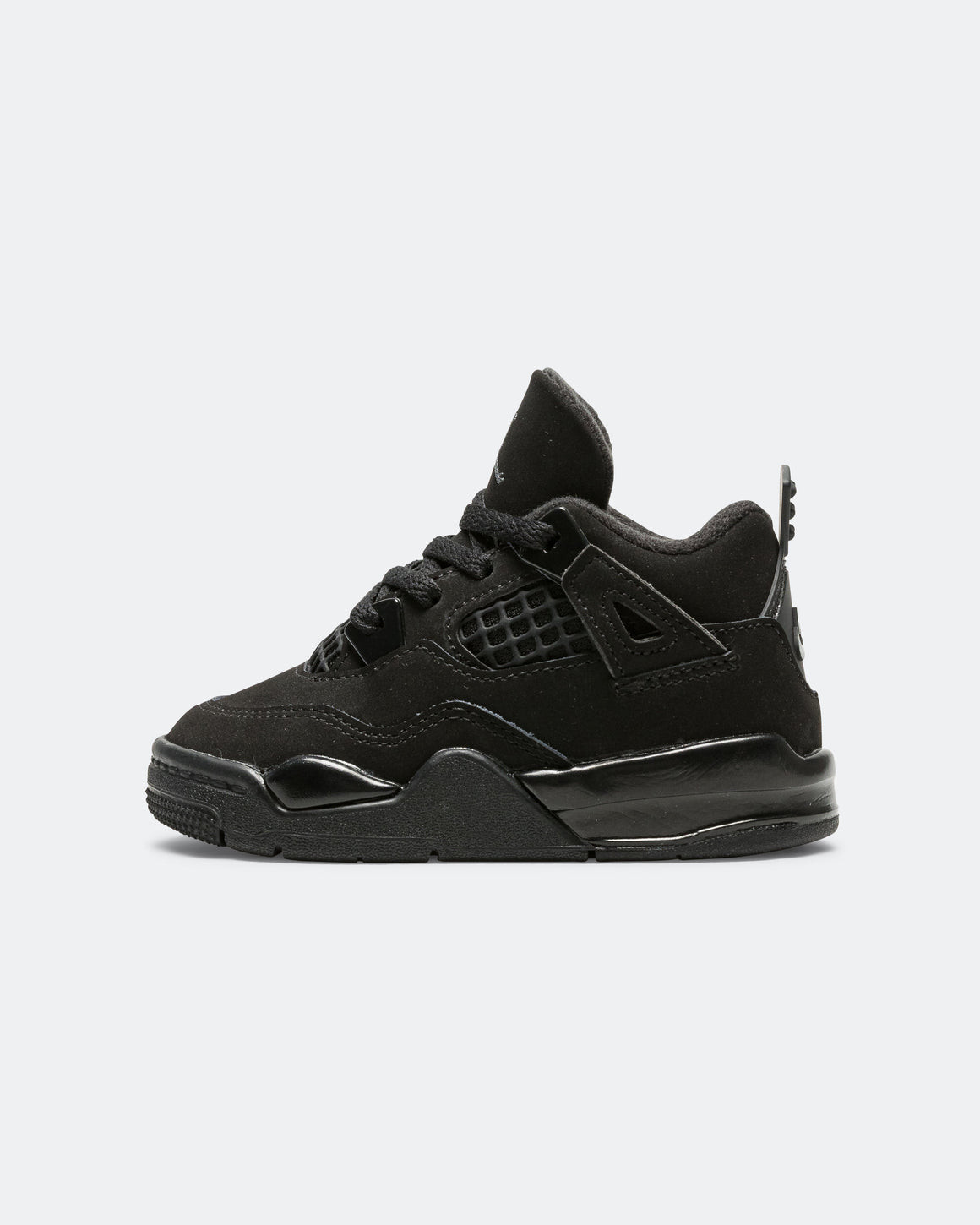 Jordan - Air Jordan 4 Retro (TD) - Black/Black-Lt Graphite - UP THERE