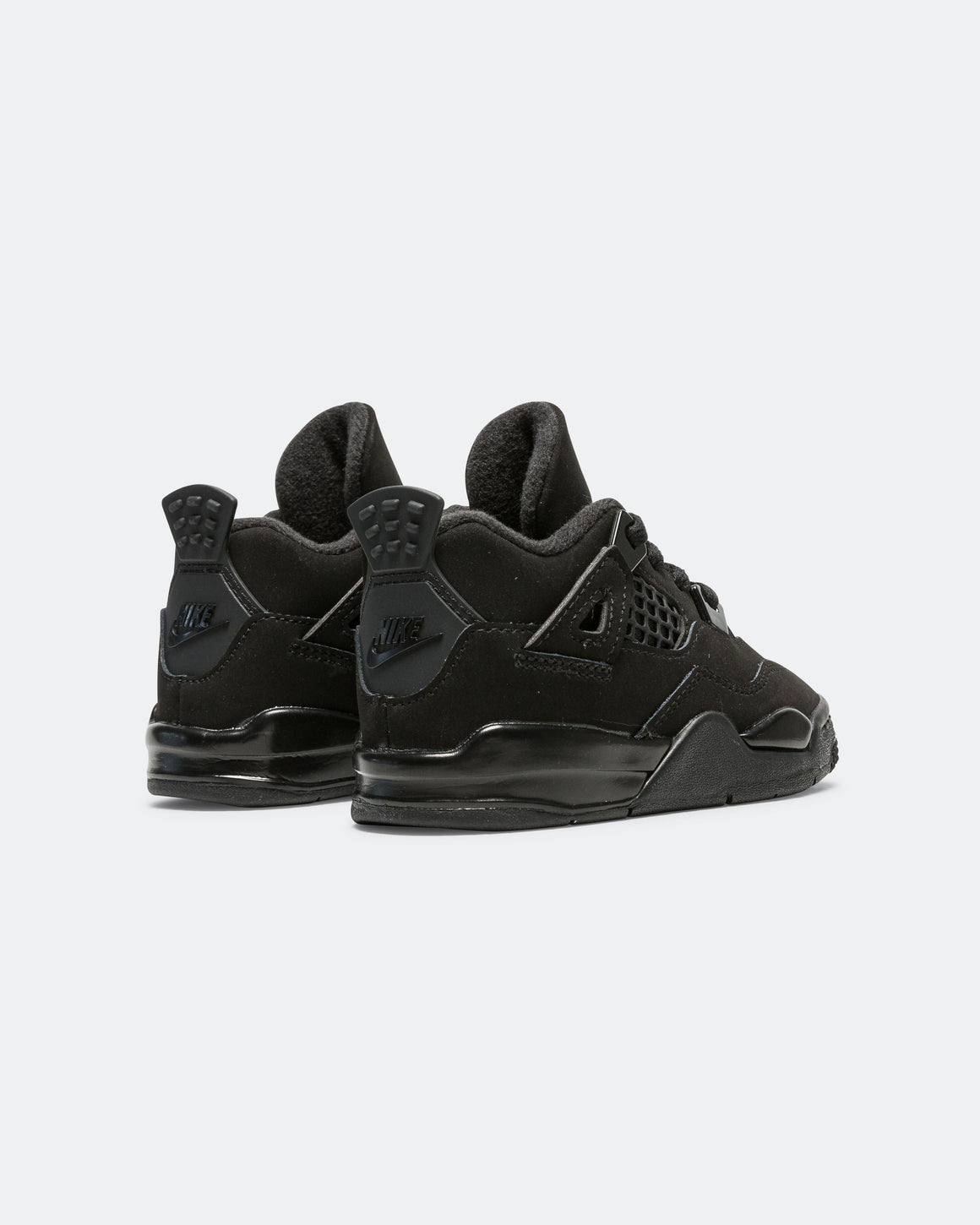 Jordan - Air Jordan 4 Retro (TD) - Black/Black-Lt Graphite - UP THERE