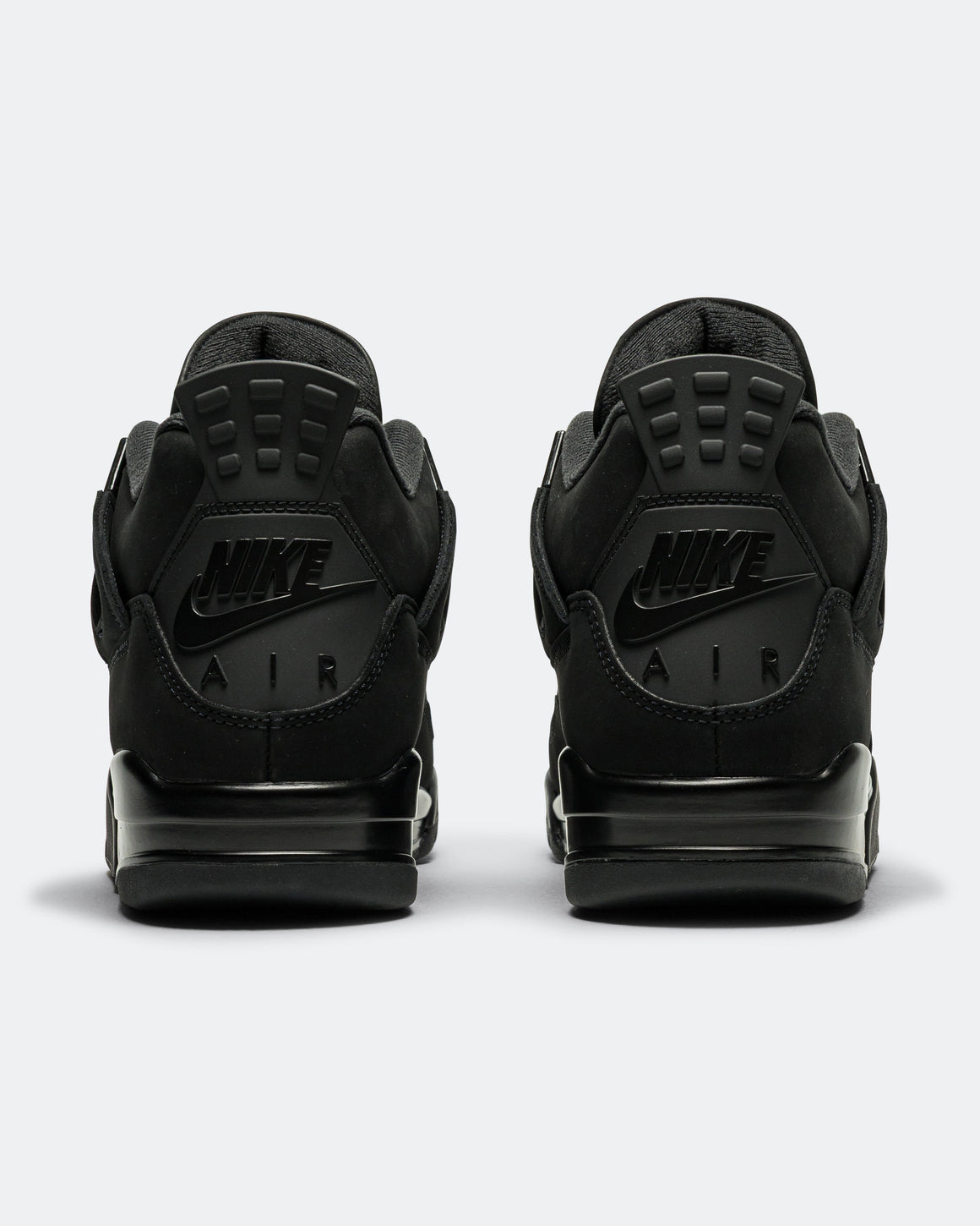 Jordan - Air Jordan 4 Retro - Black/Black-Lt Graphite - UP THERE