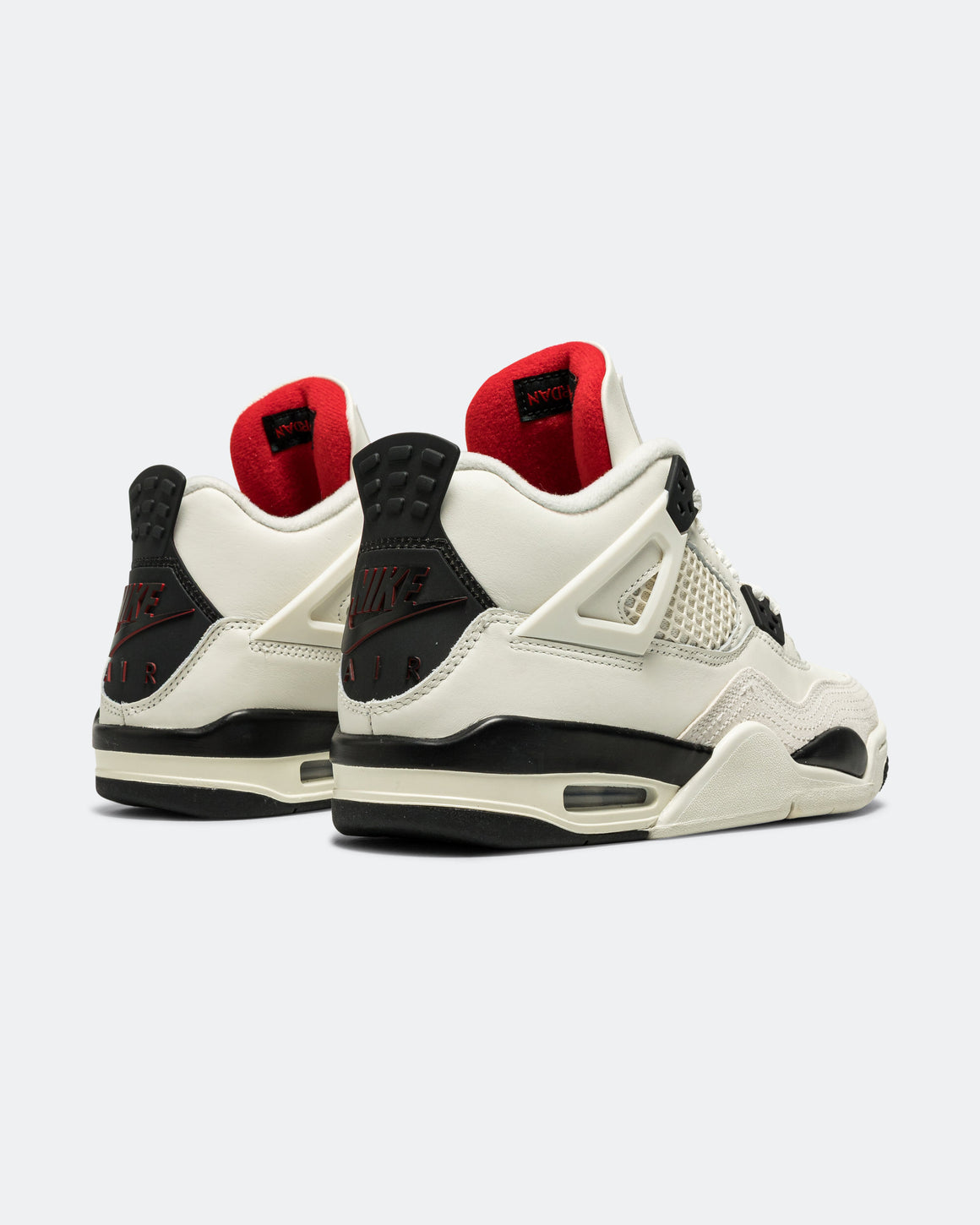 Jordan - Air Jordan 4 Retro OG FC (GS) - Sail/Black-University Red - UP THERE